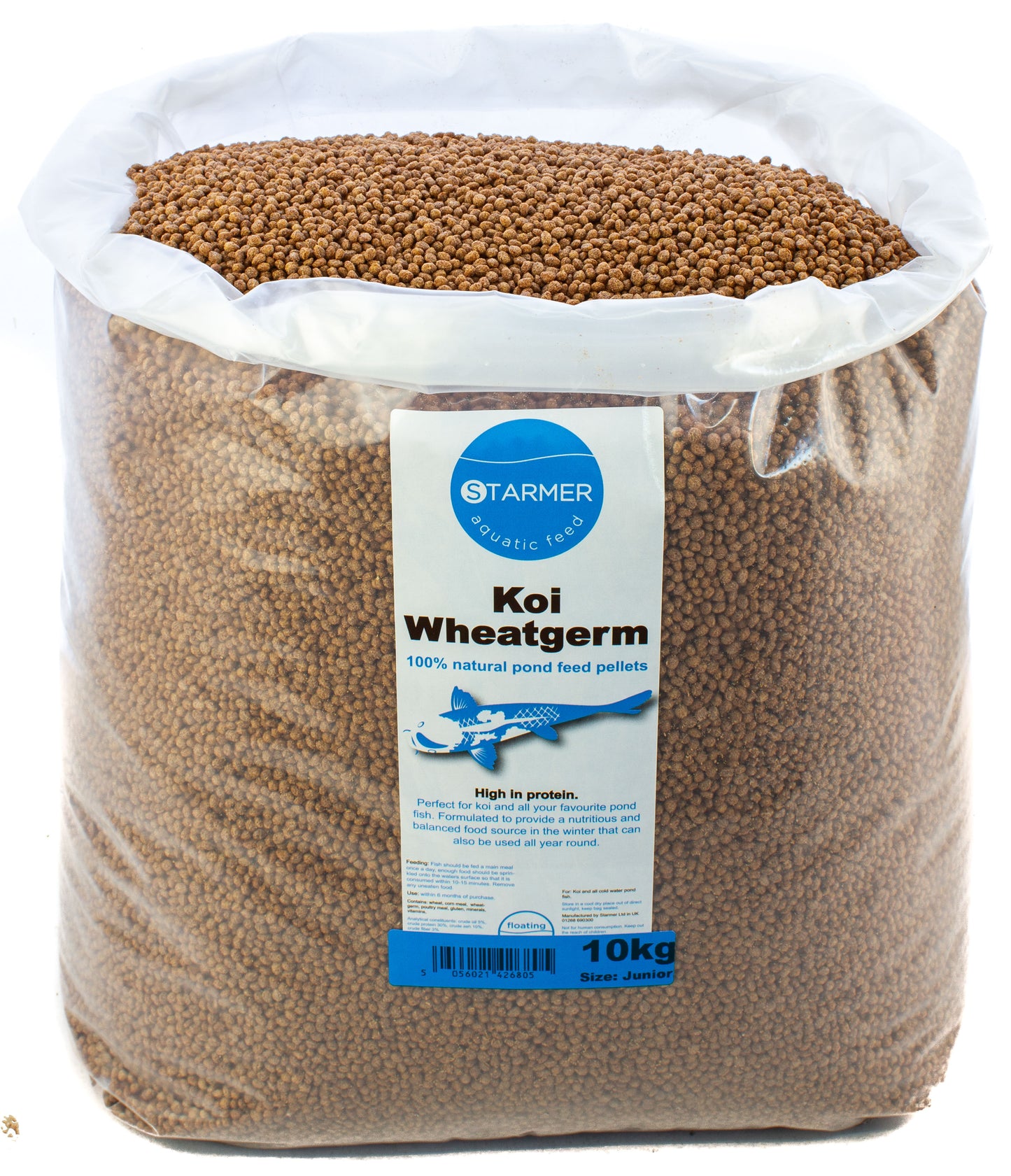WHEATGERM pond feed pellets (JUNIOR)