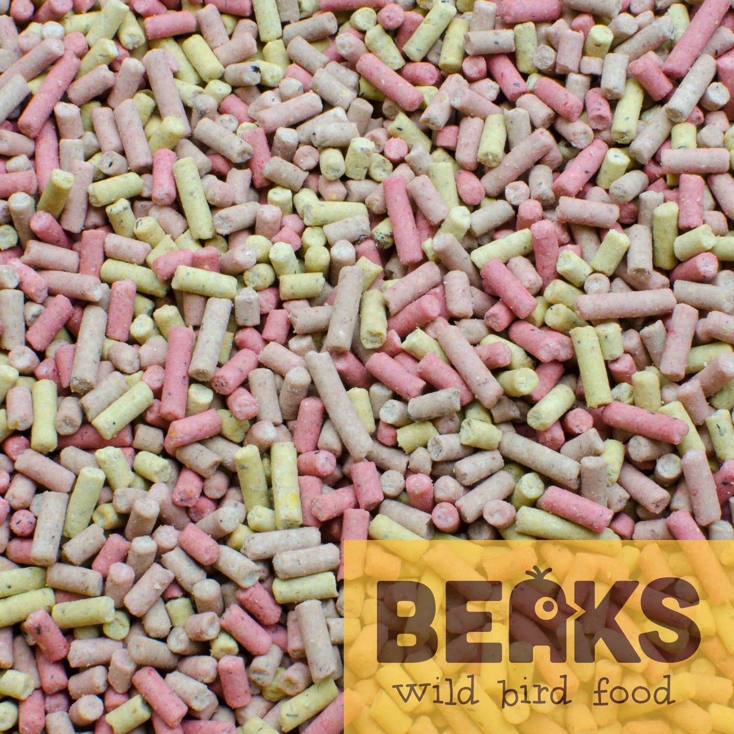 12.75kg MIXED high energy suet feed pellets for wild garden birds