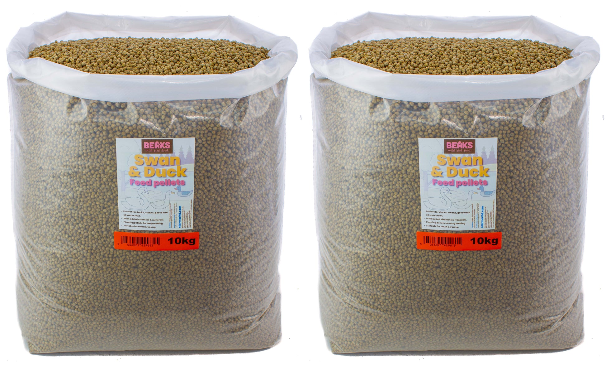 Swan & duck floating feed pellets 500g-20kg