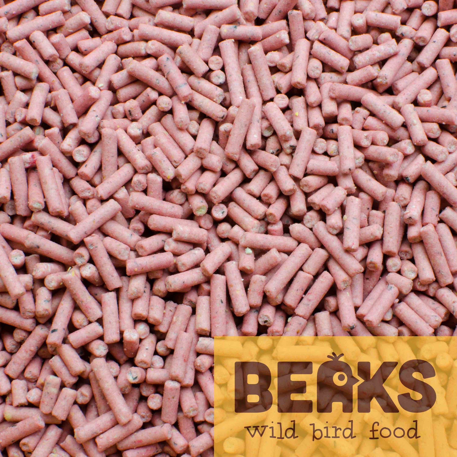 25kg WILD BERRY high energy suet feed pellets for wild garden birds
