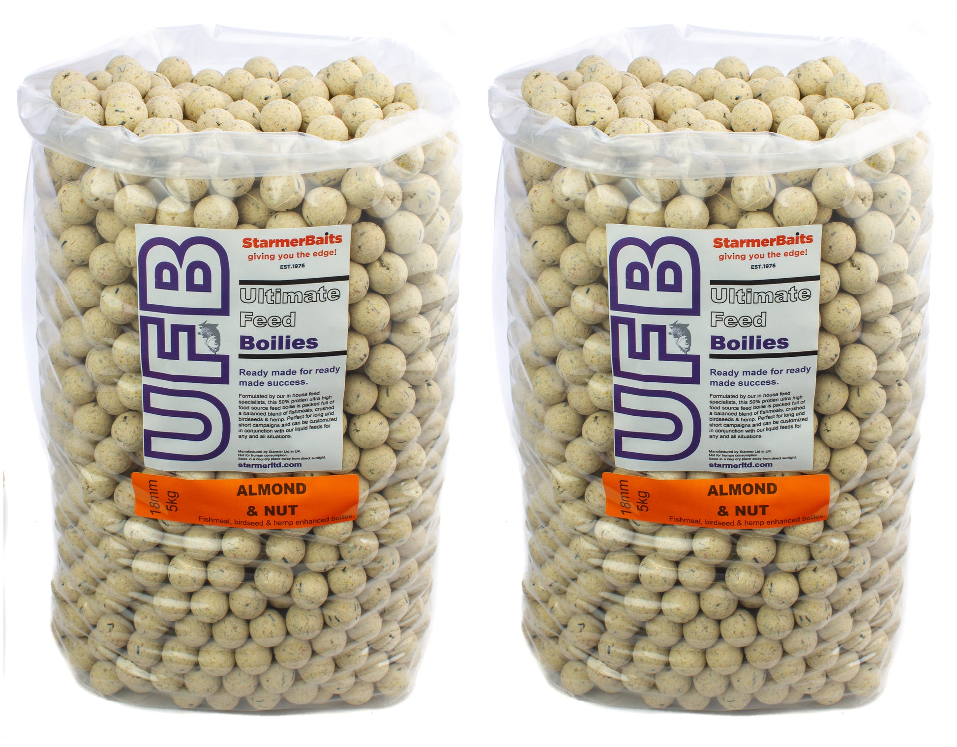 Ultimate feed boilies 18mm 10kg