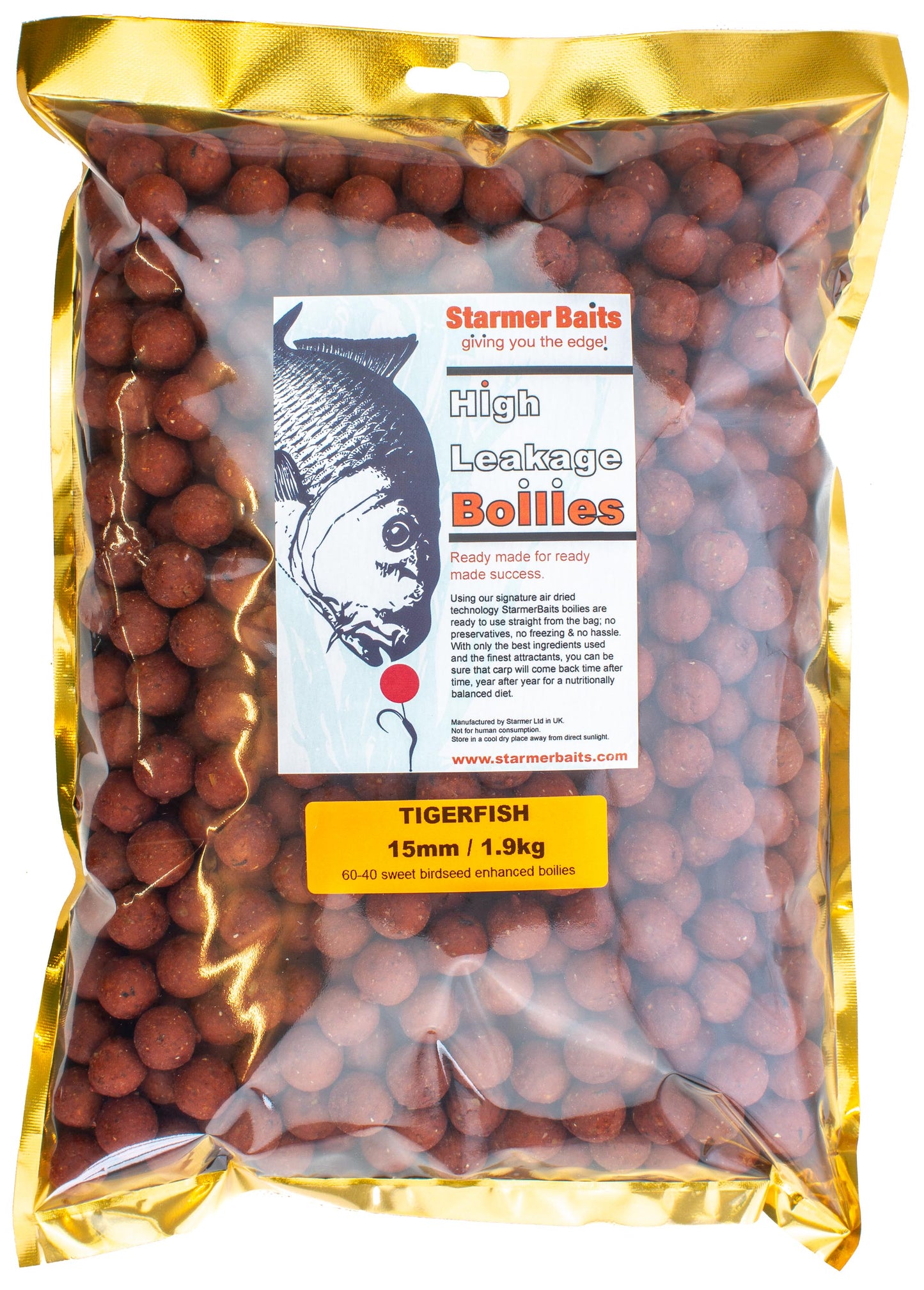 Tigerfish boilies 15mm