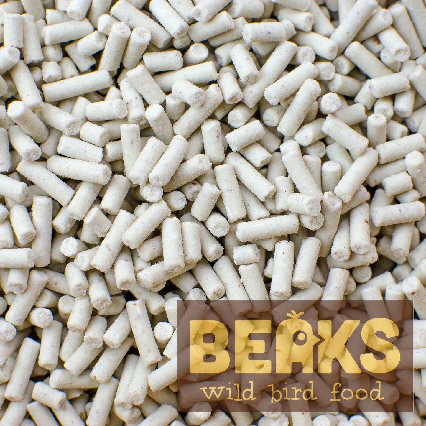 12.75kg NUTTY high energy suet feed pellets for wild garden birds