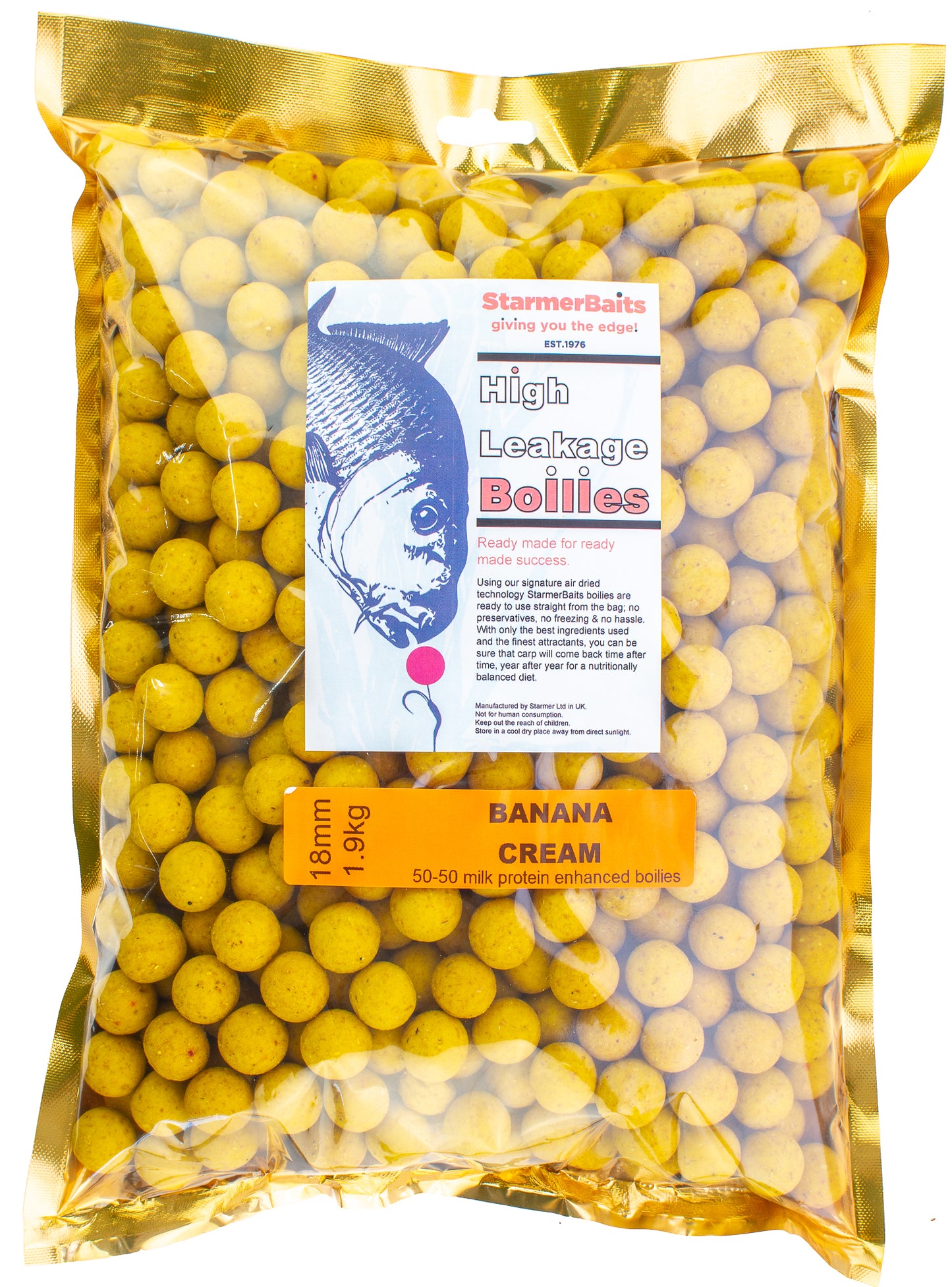 Banana Cream boilies18mm