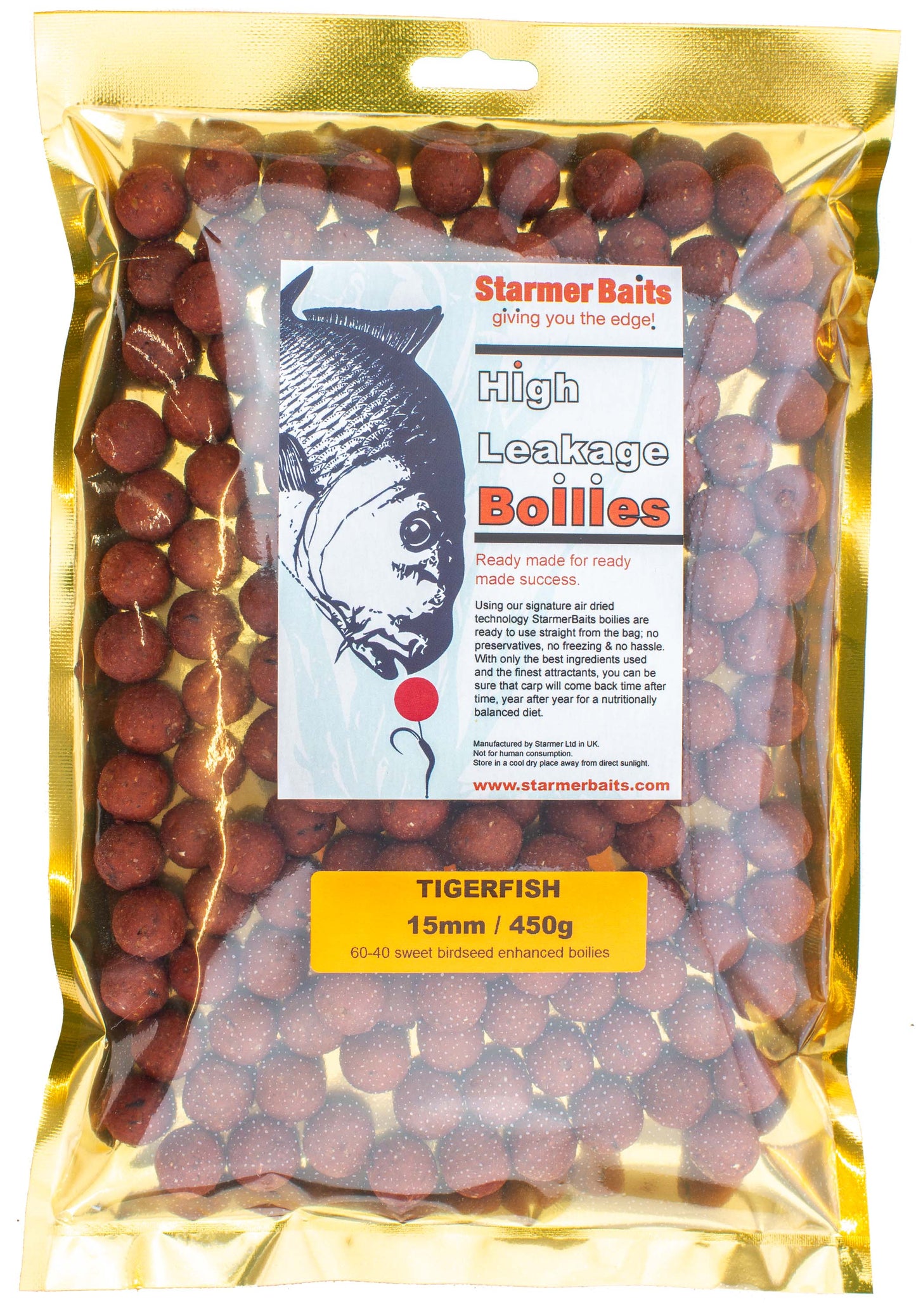 Tigerfish boilies 15mm