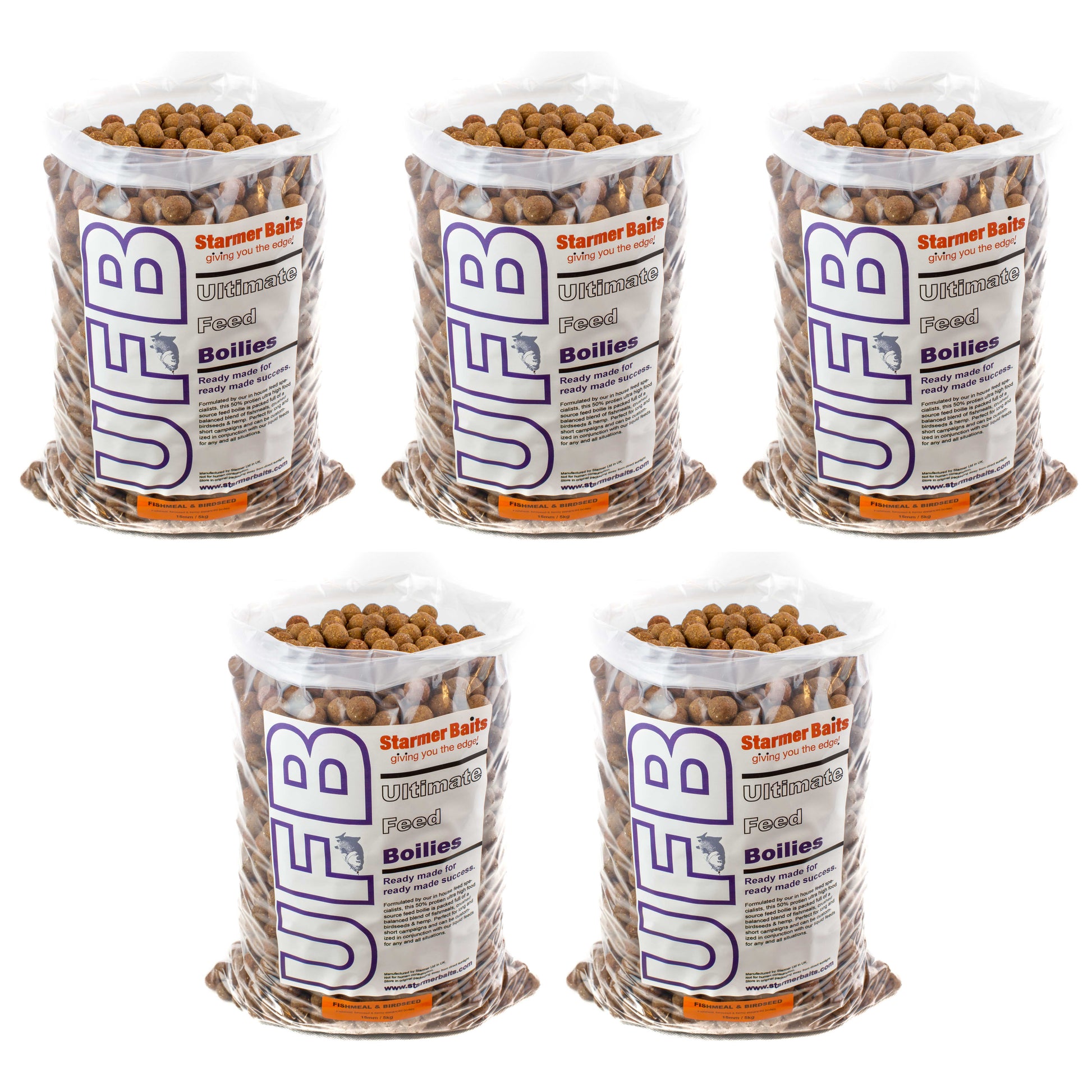 UFB fishmeal & birdseed 15mm & 18mm