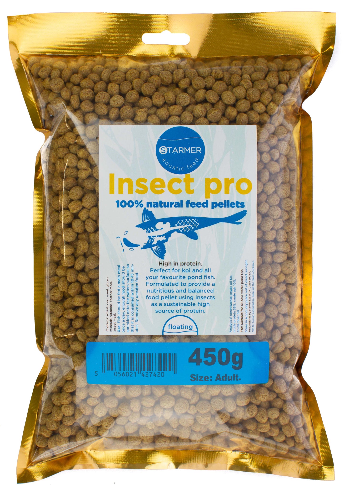 INSECT PRO koi pellets (adult)