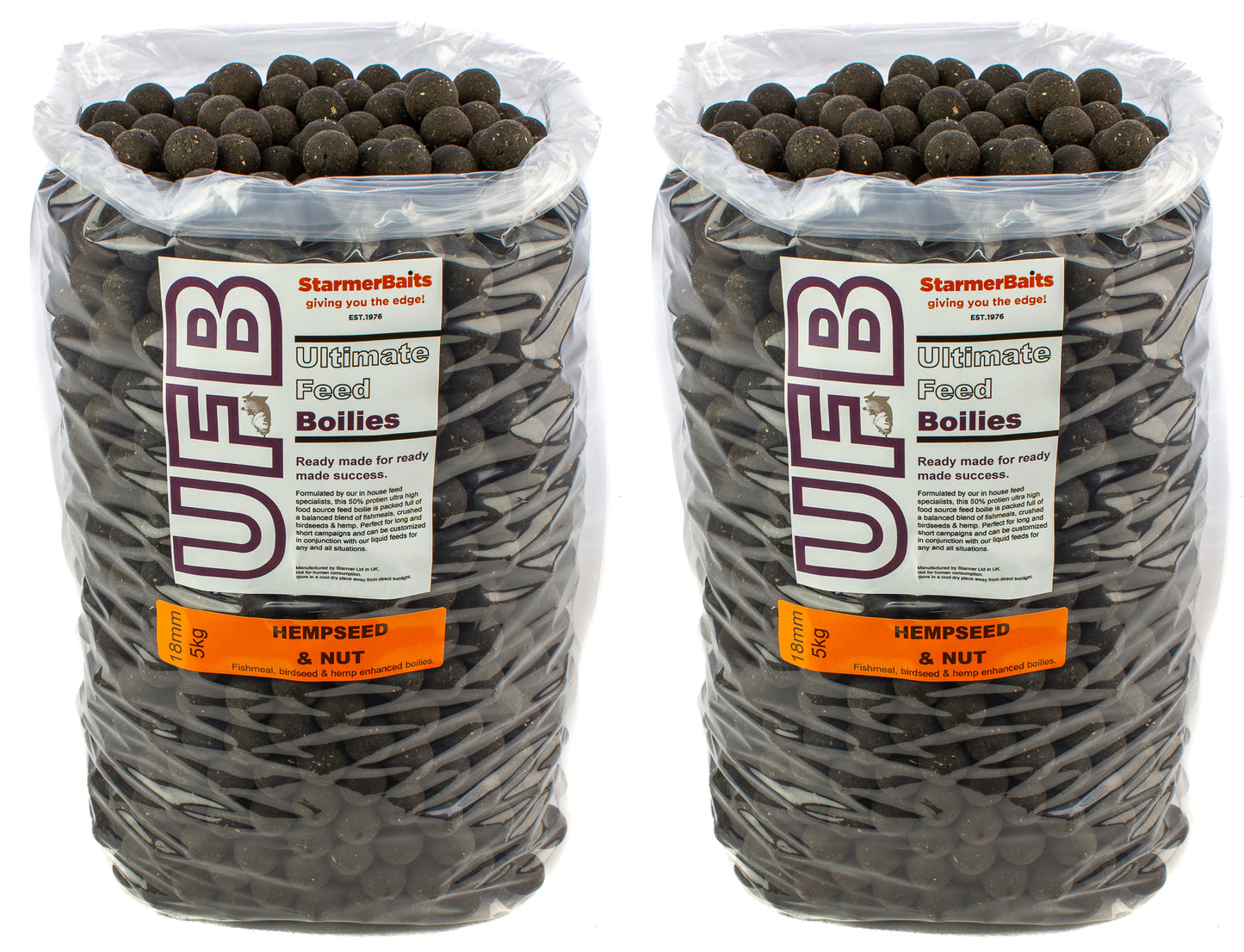 Ultimate feed boilies 18mm 10kg