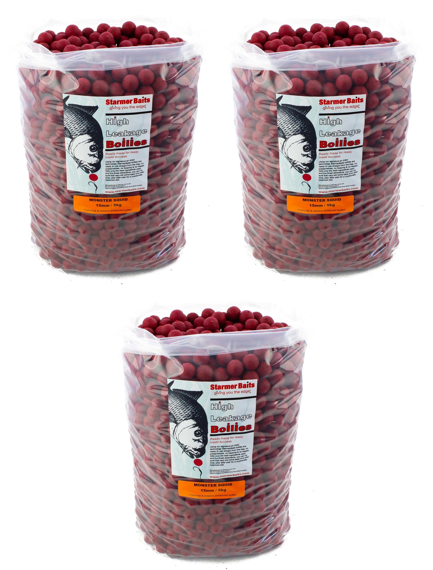 Monster squid boilies 15mm