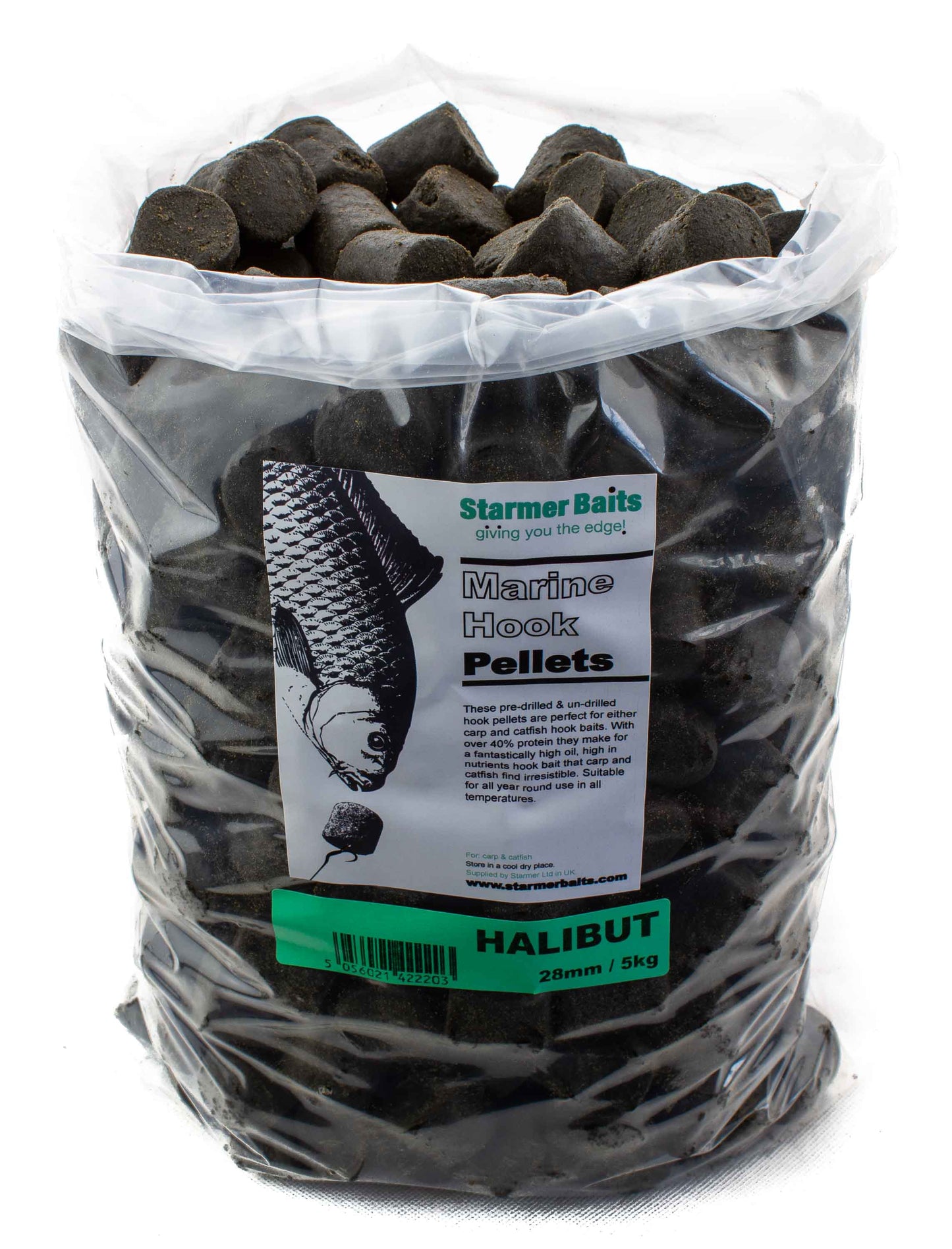 28mm Halibut high oil hook pellets