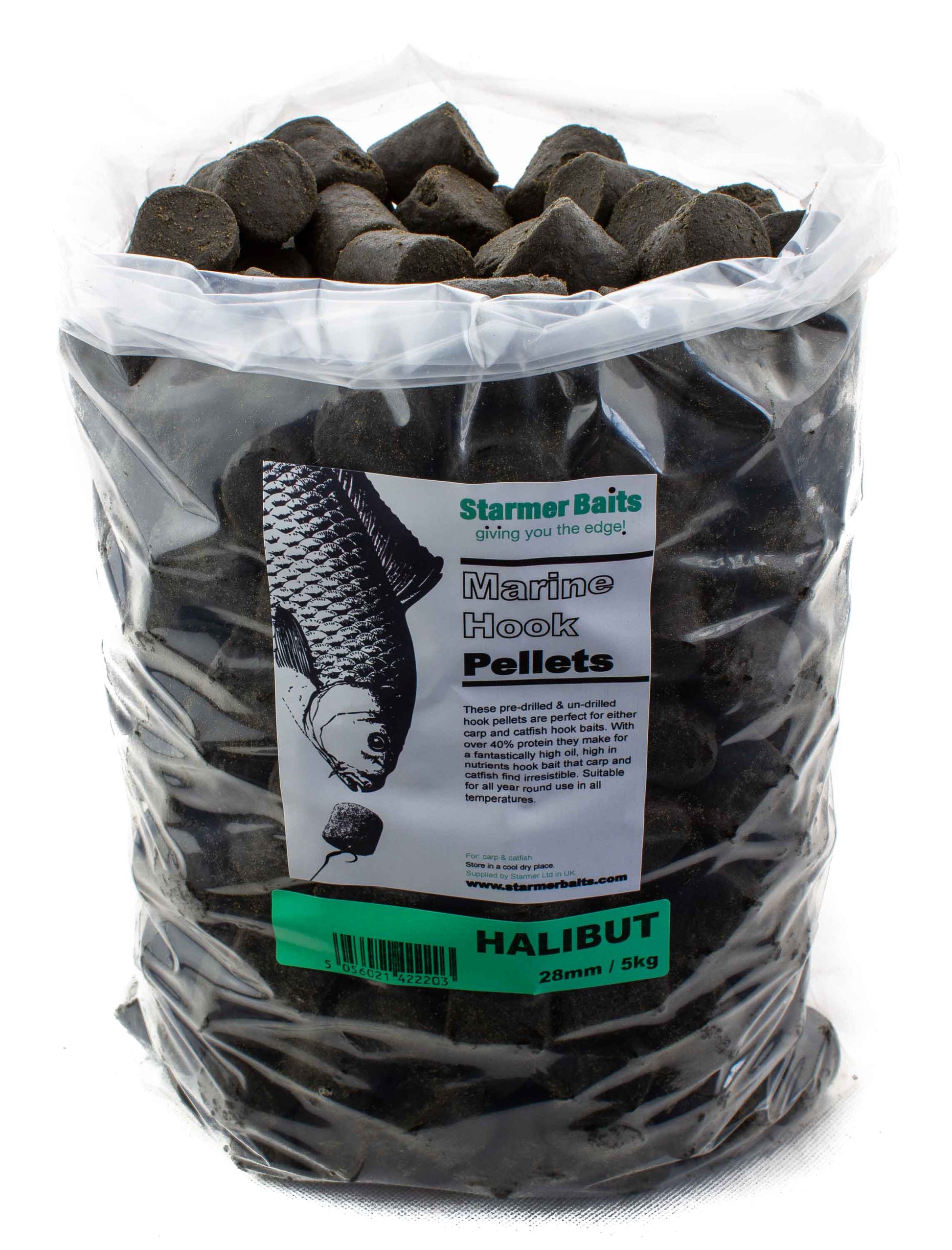 28mm Halibut high oil hook pellets