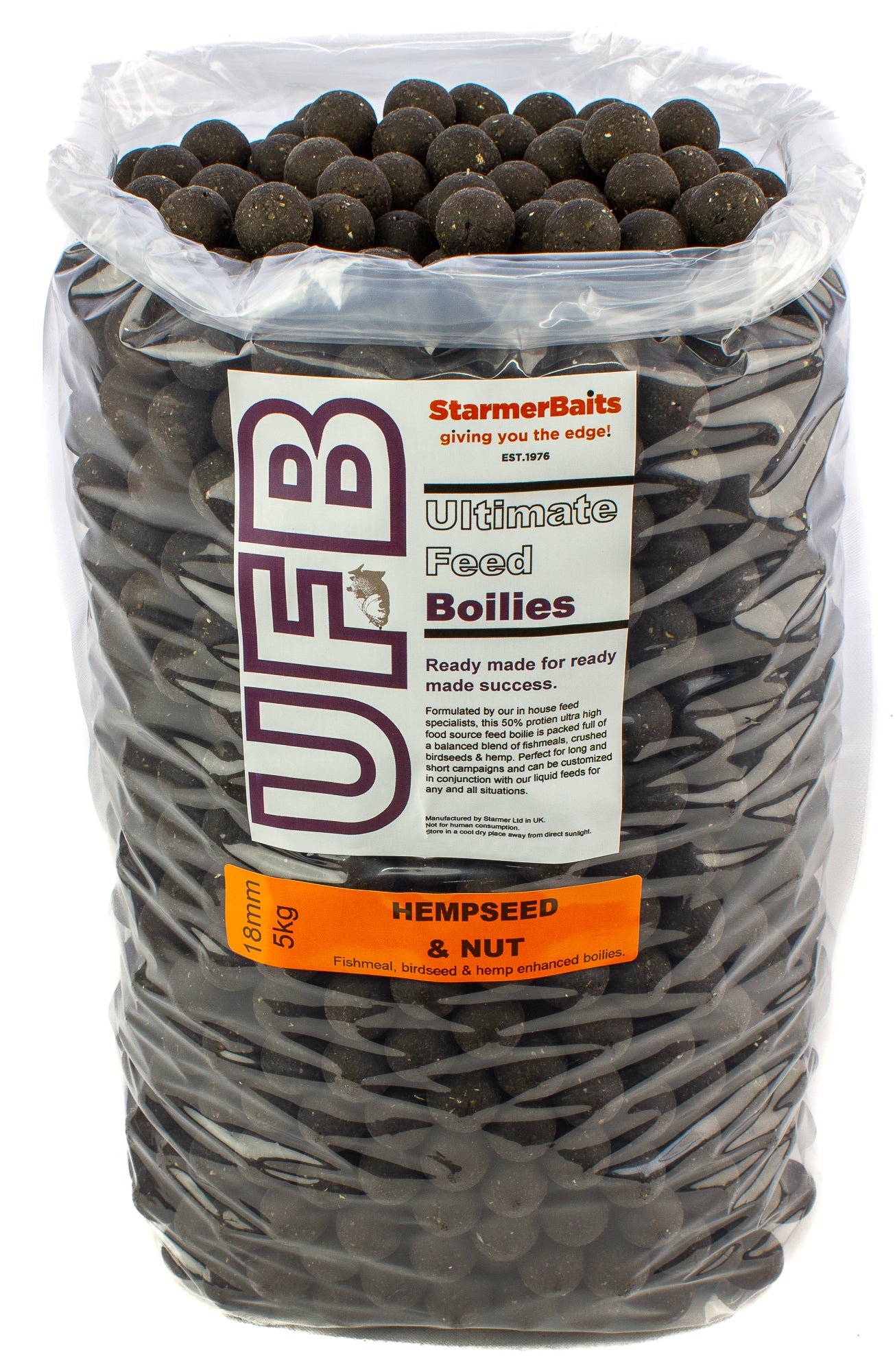 Ultimate feed boilies 18mm 5kg