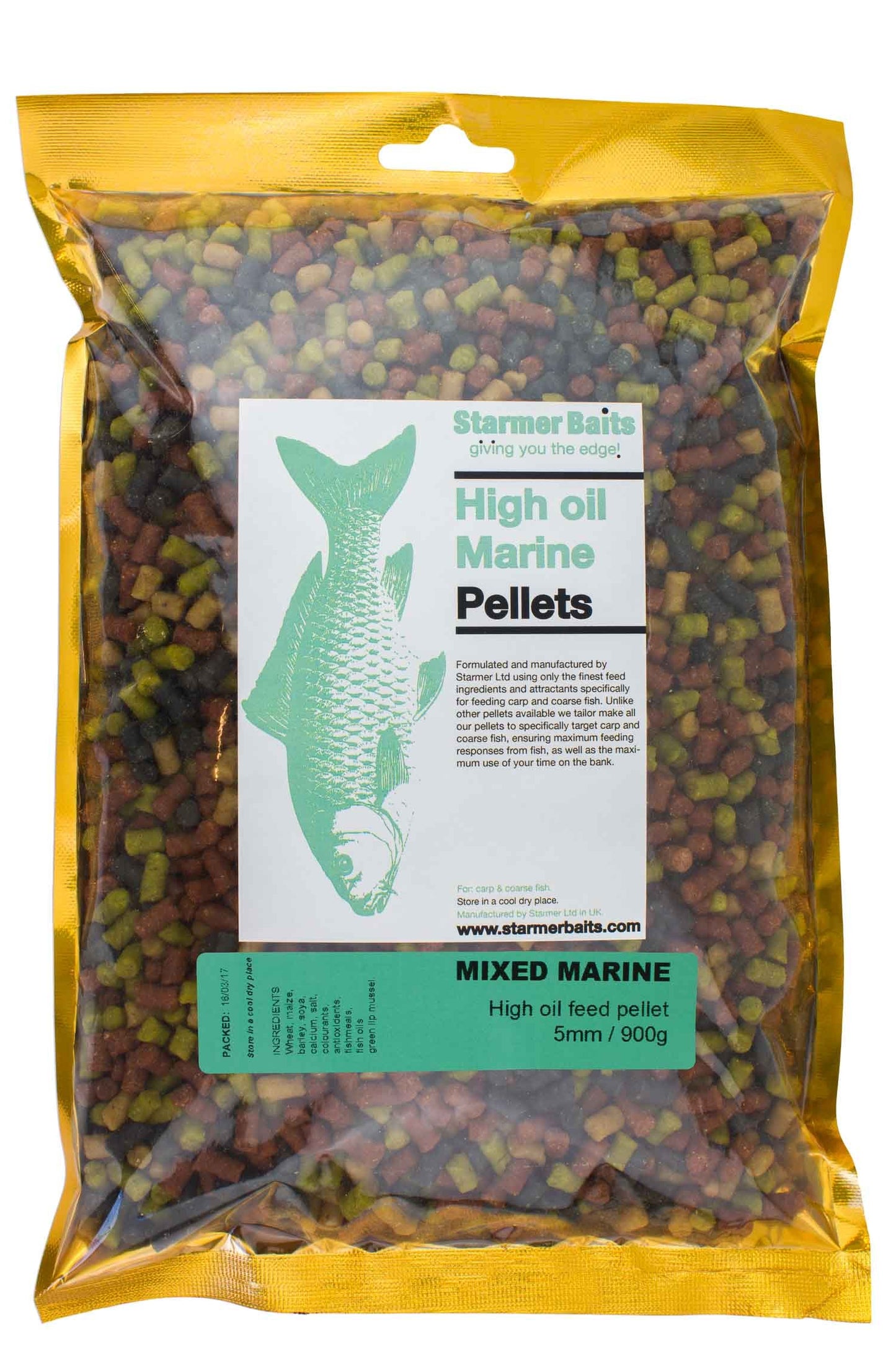 Mixed marine pellets 5mm