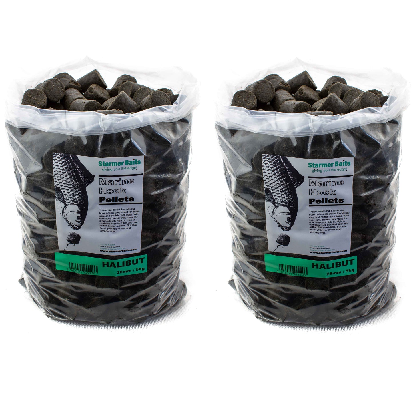 28mm Halibut high oil hook pellets
