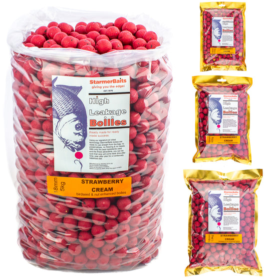 Strawberry Cream boilies 18mm