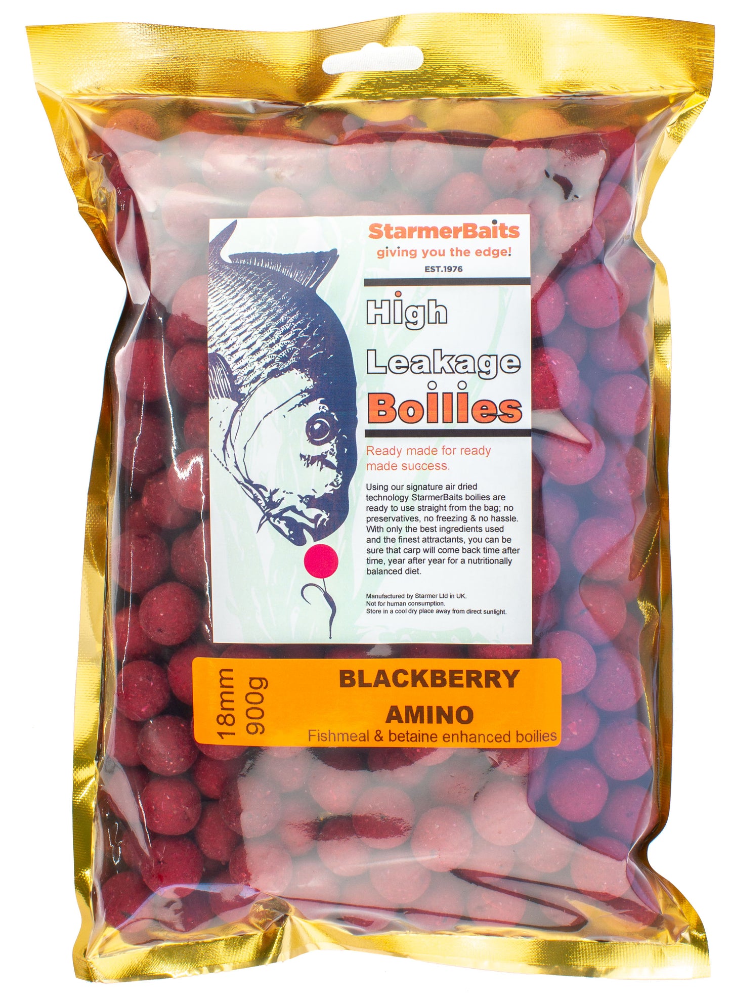 Blackberry amino boilies 18mm