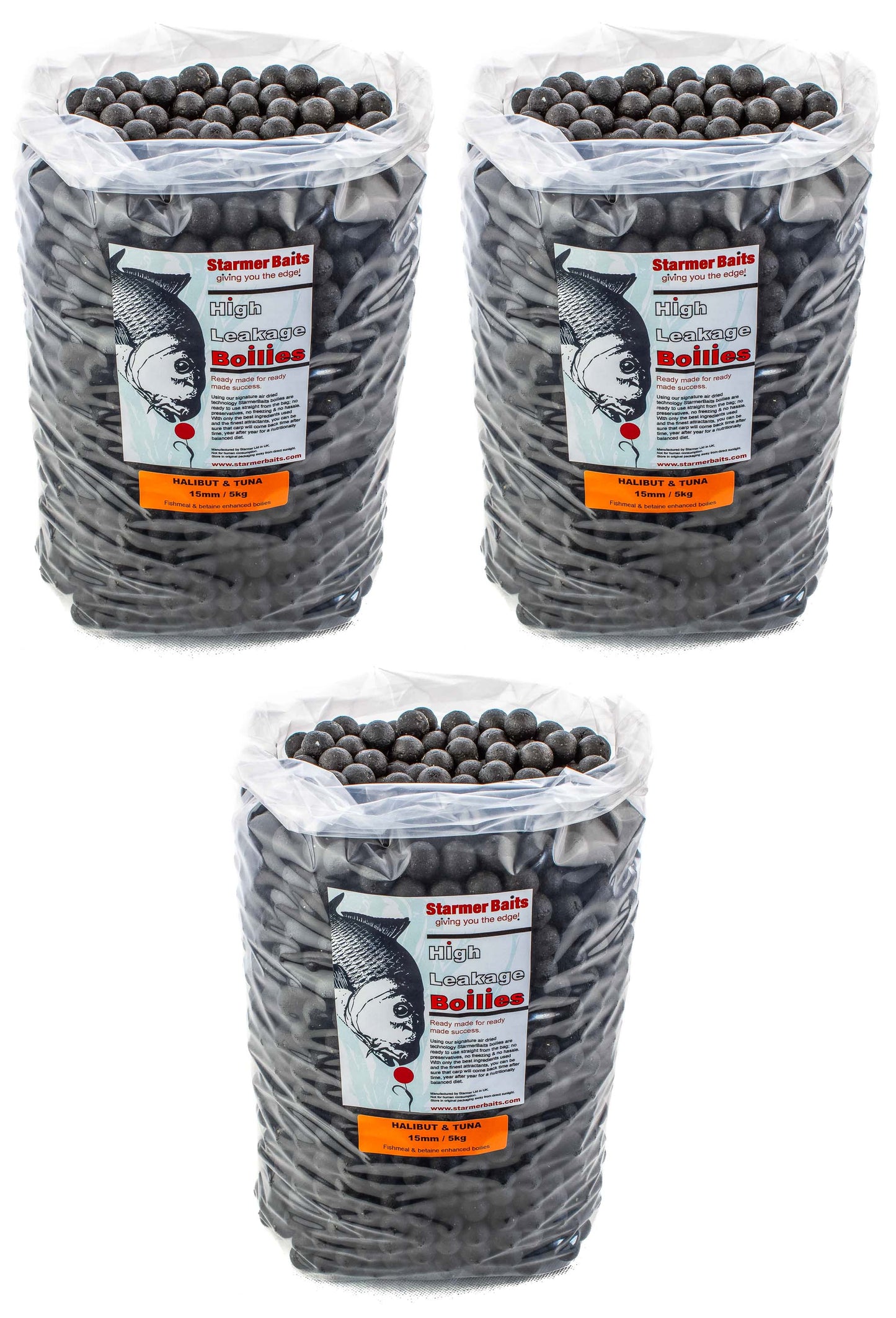 Halibut & tuna boilies 15mm