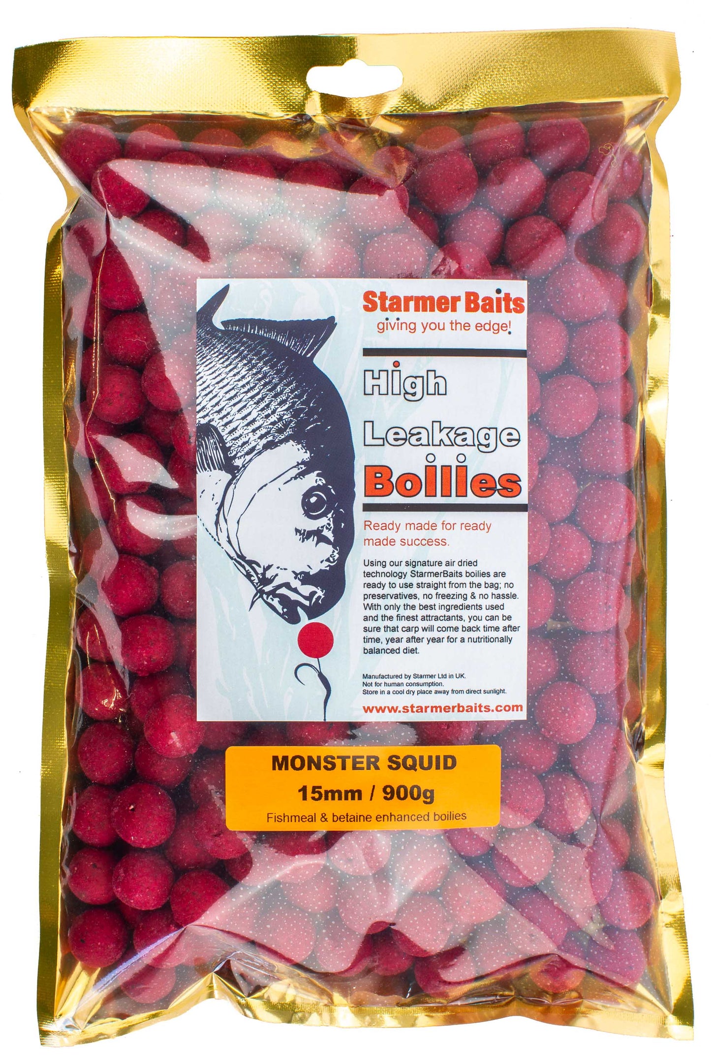 Monster squid boilies 15mm