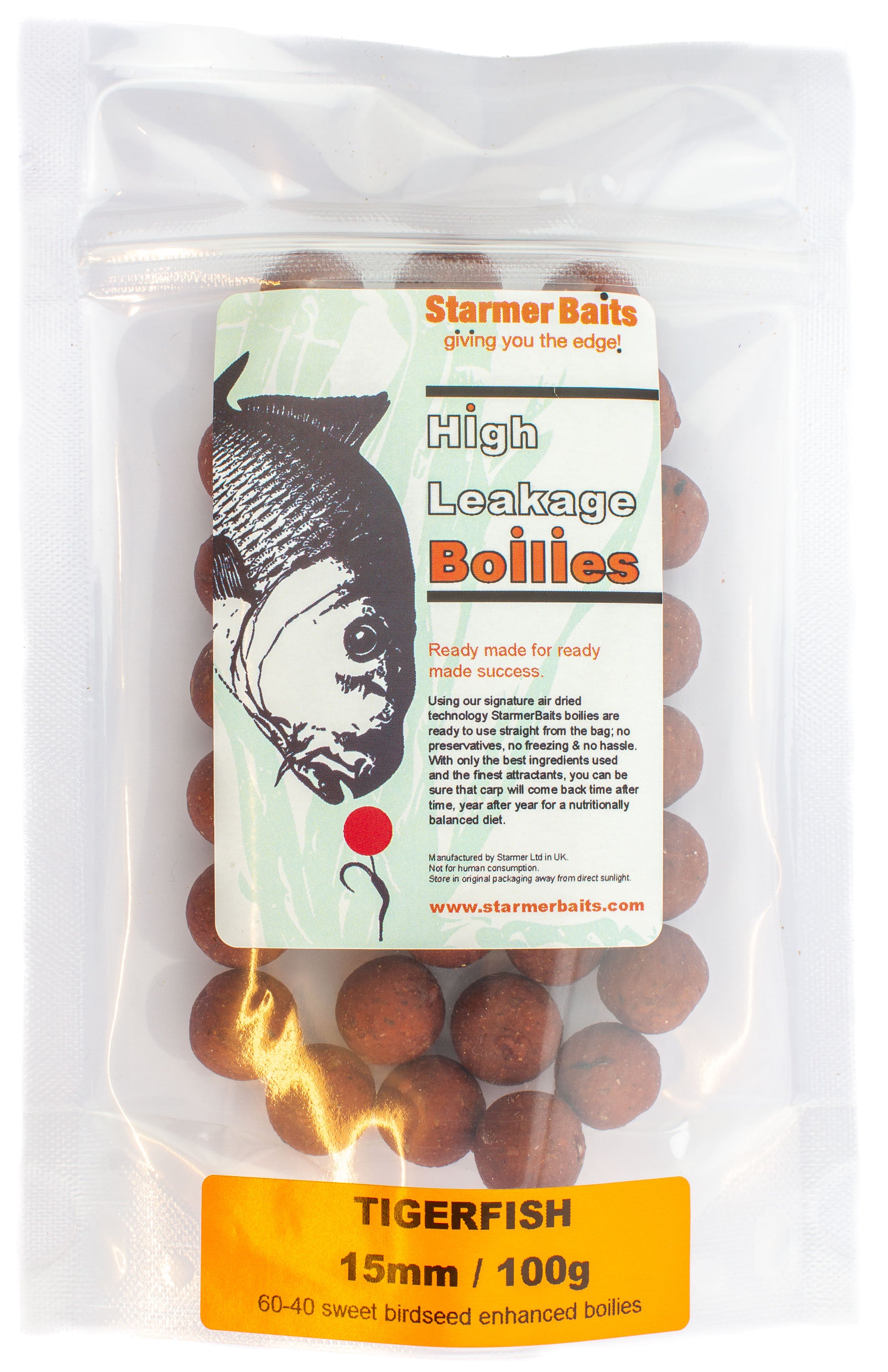 Tigerfish boilies 15mm