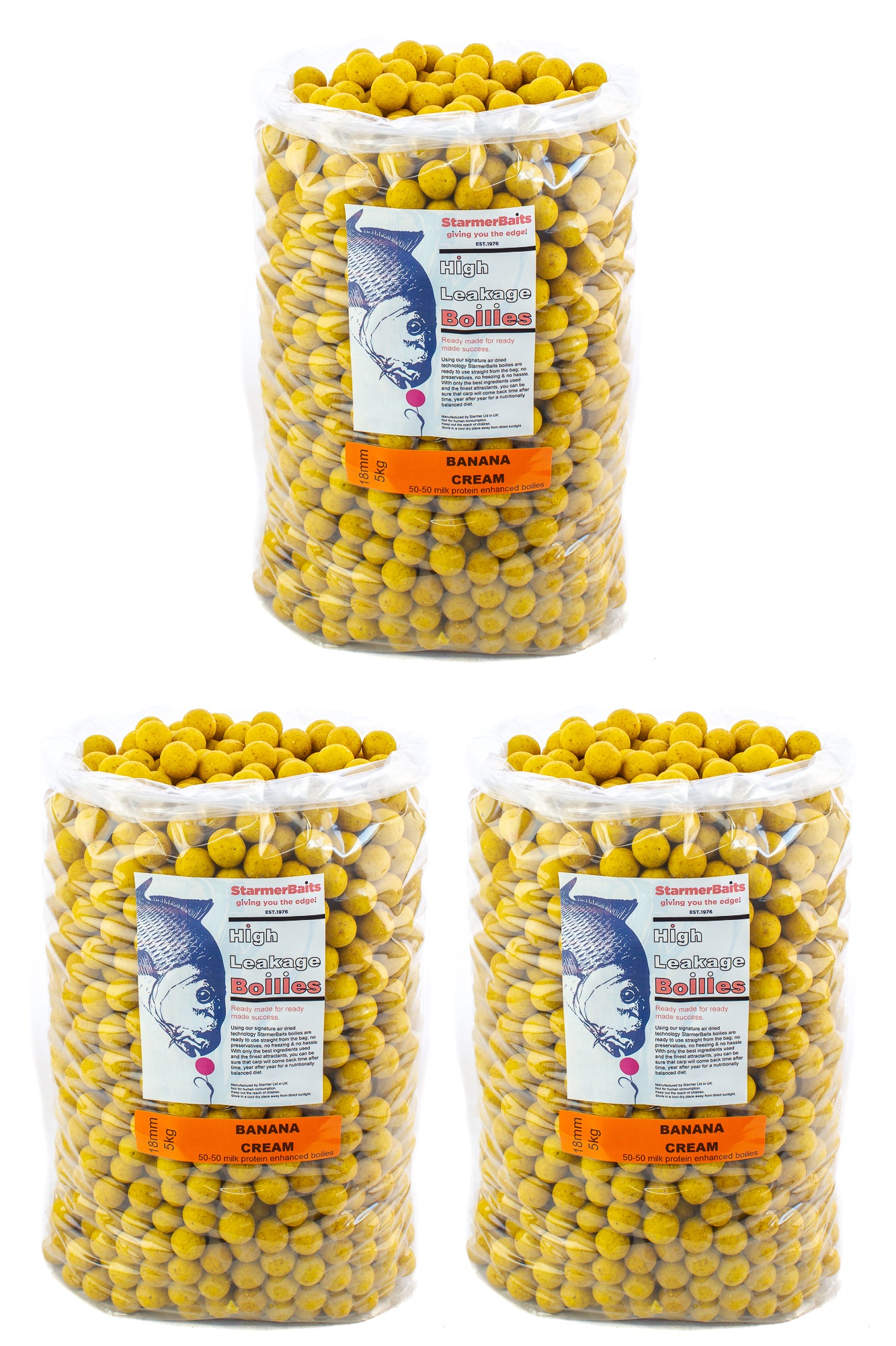 Banana Cream boilies18mm