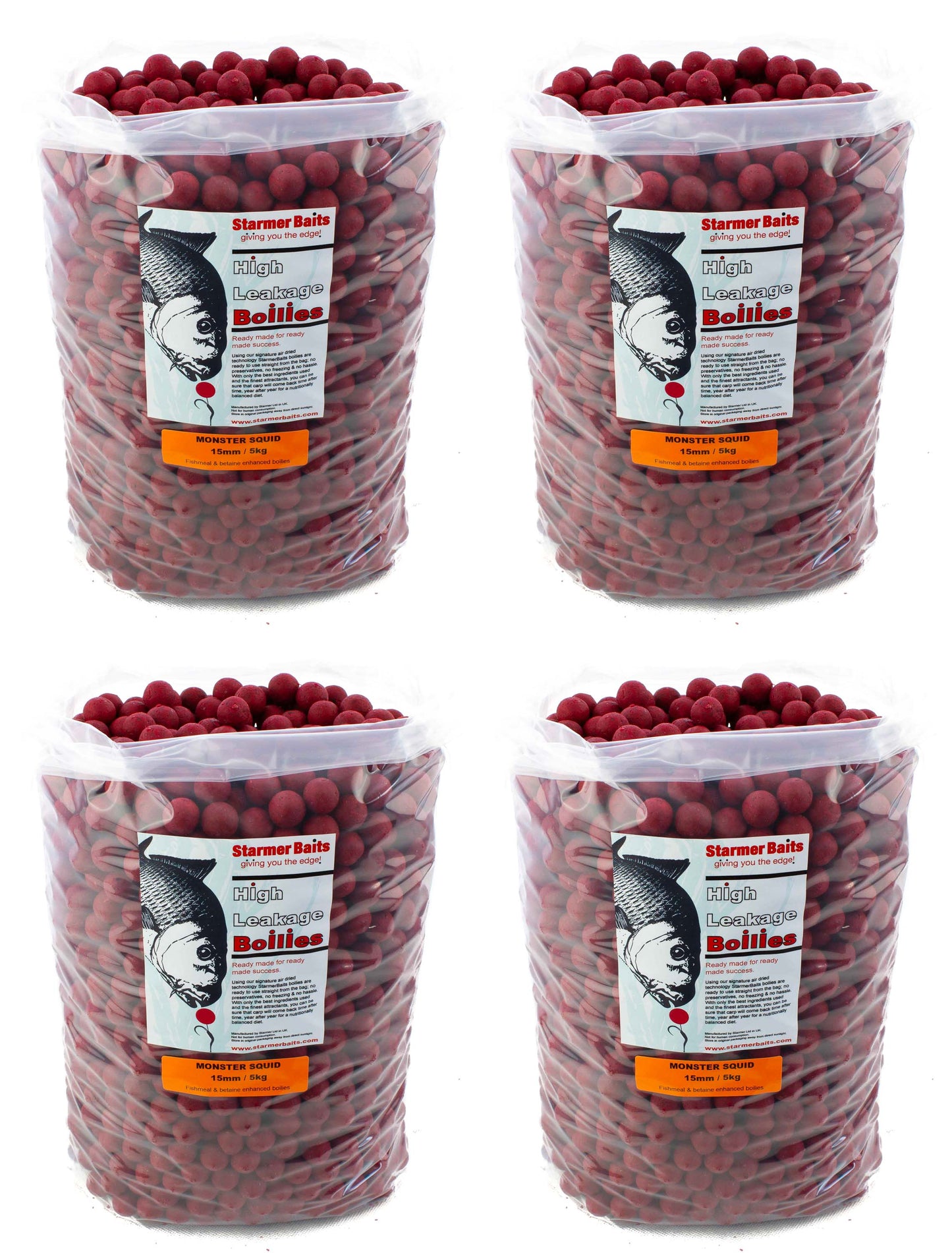 Monster squid boilies 15mm