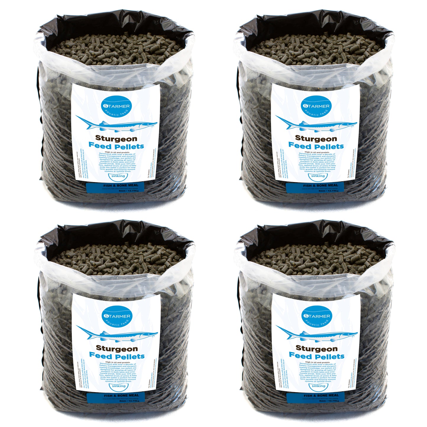 8mm FISH & BONE sturgeon pellets