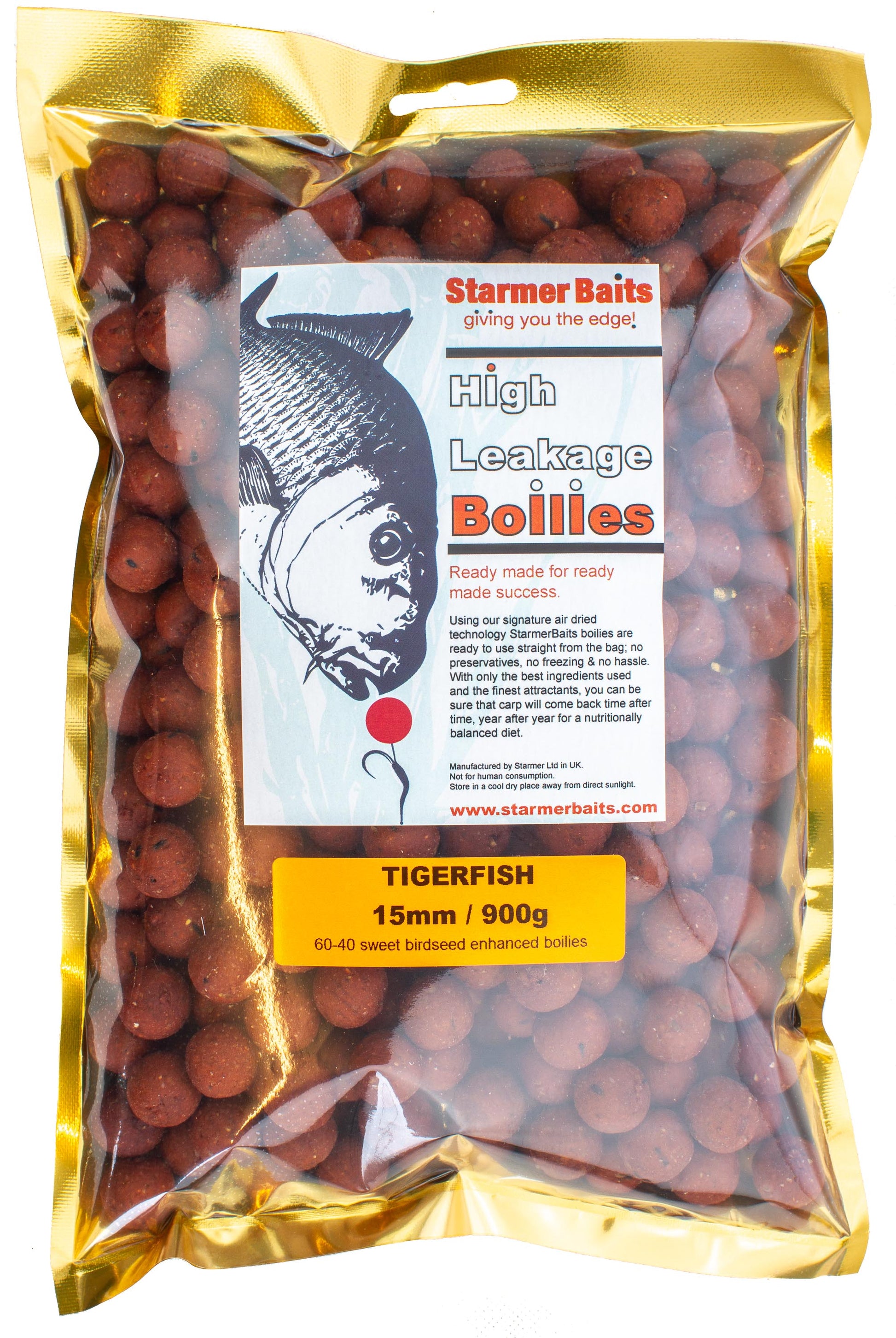 Tigerfish boilies 15mm