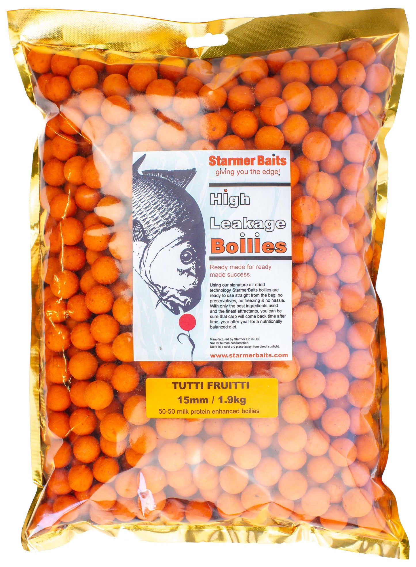 Tutti fruitti boilies 15mm
