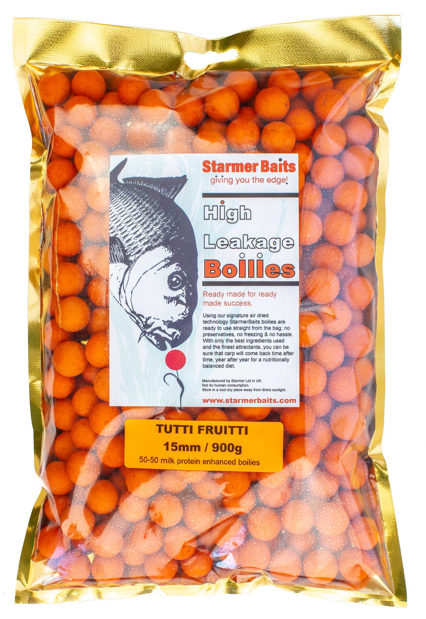 Tutti fruitti boilies 15mm
