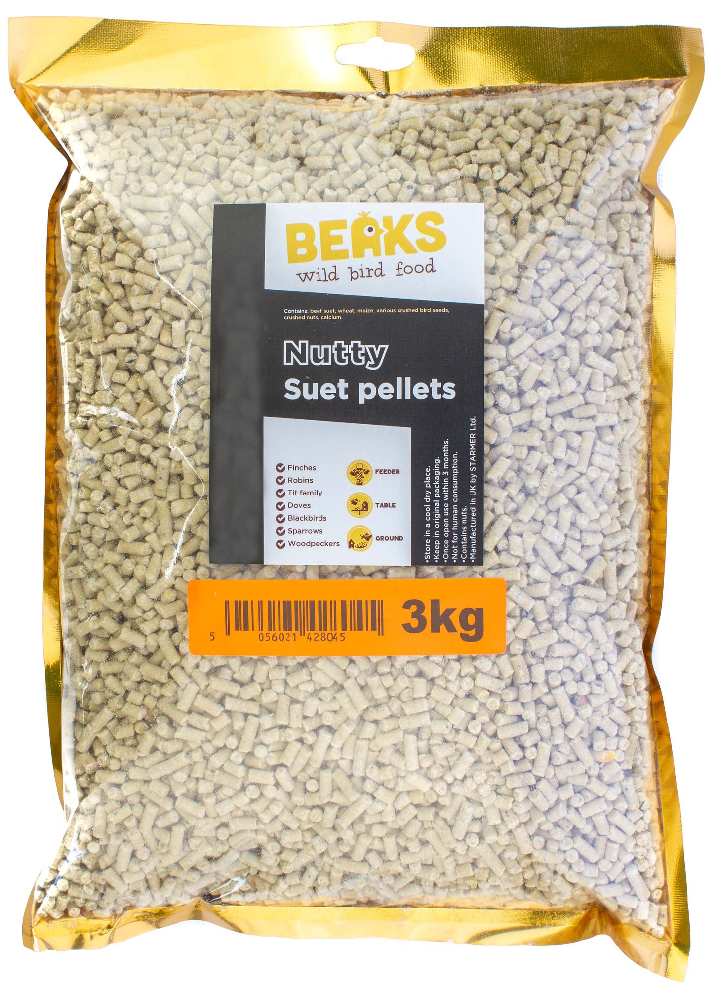 3kg suet feed pellets