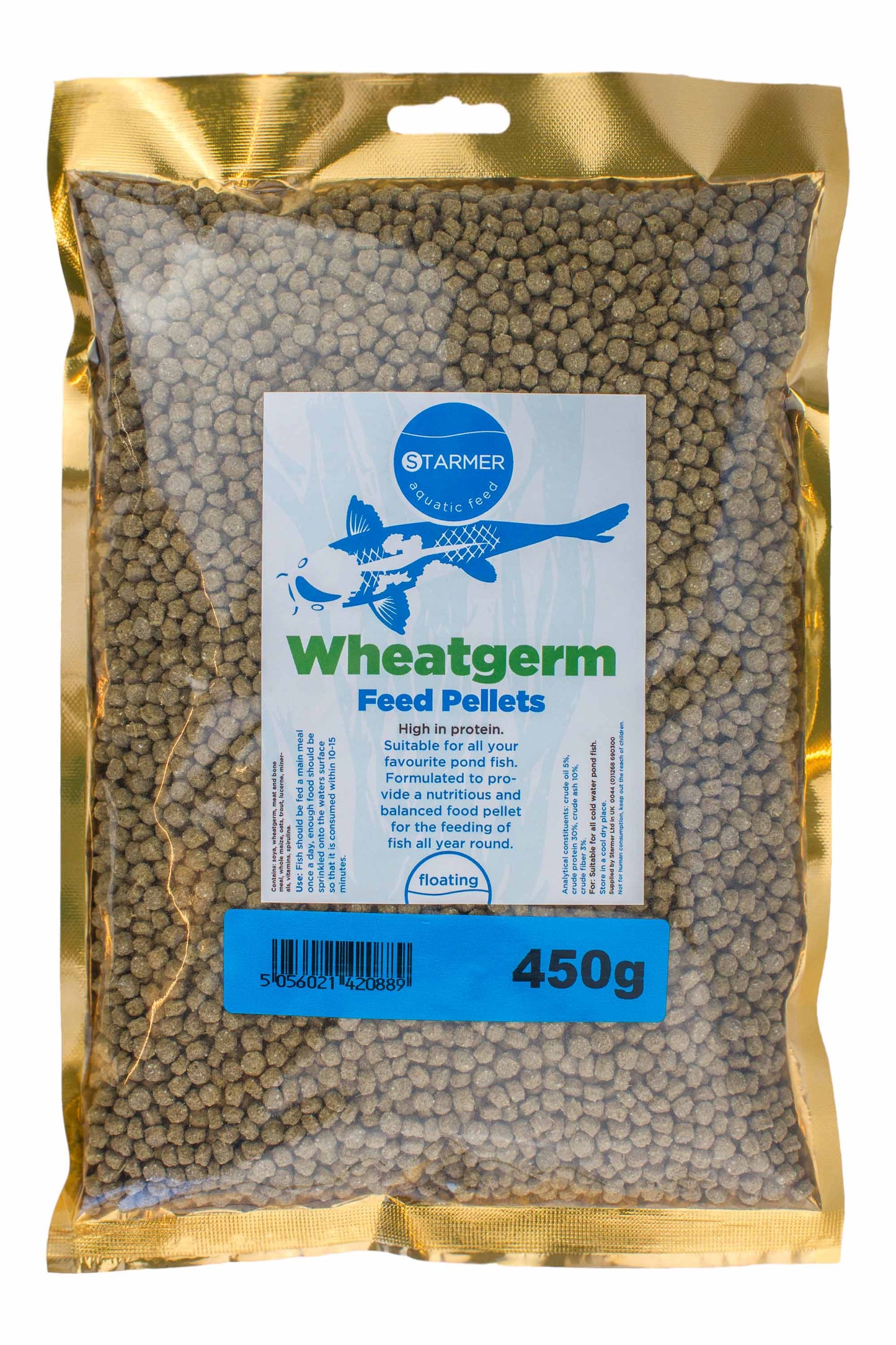 WHEATGERM koi floating pond pellets (adult)