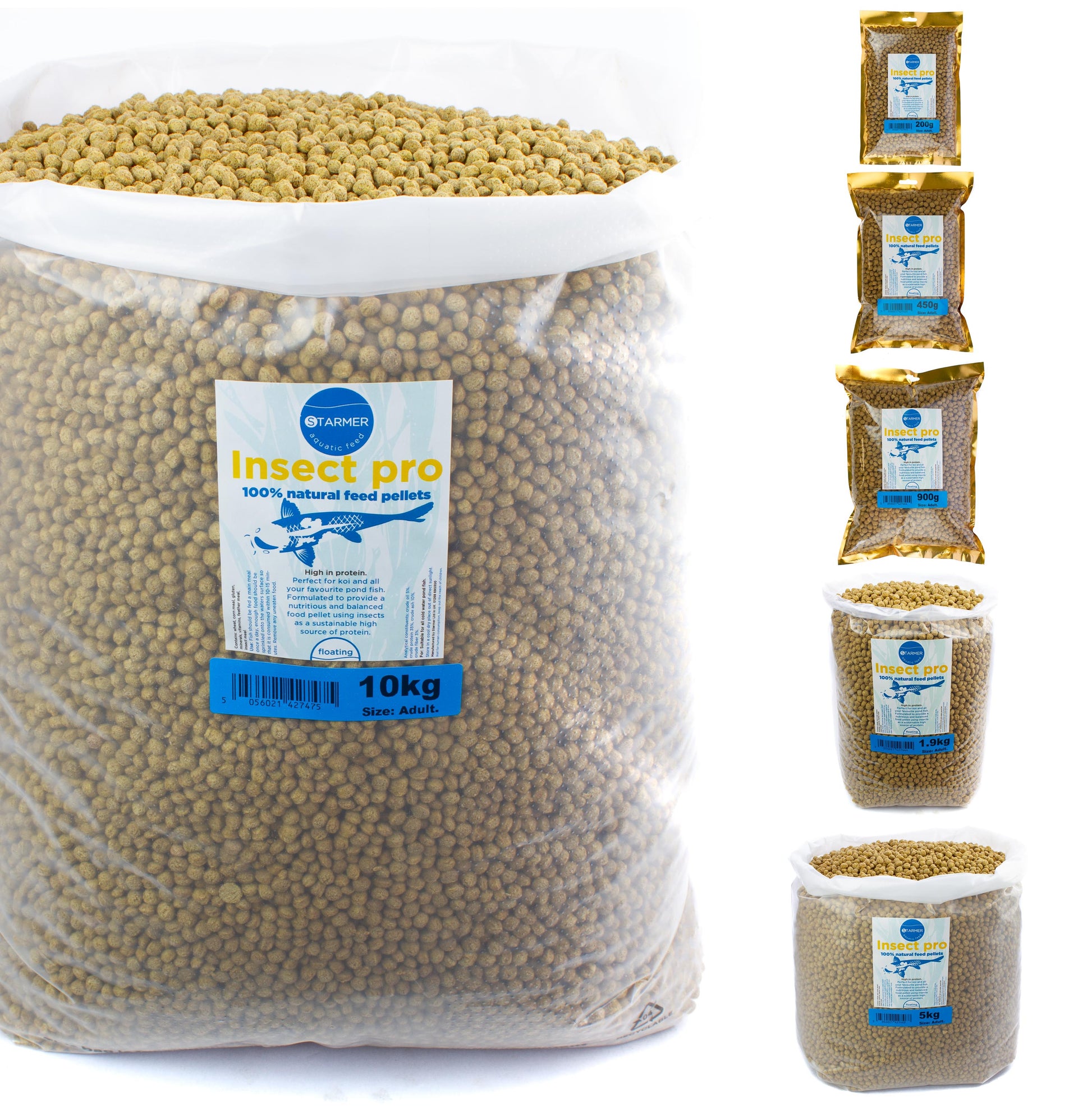INSECT PRO koi pellets (adult)