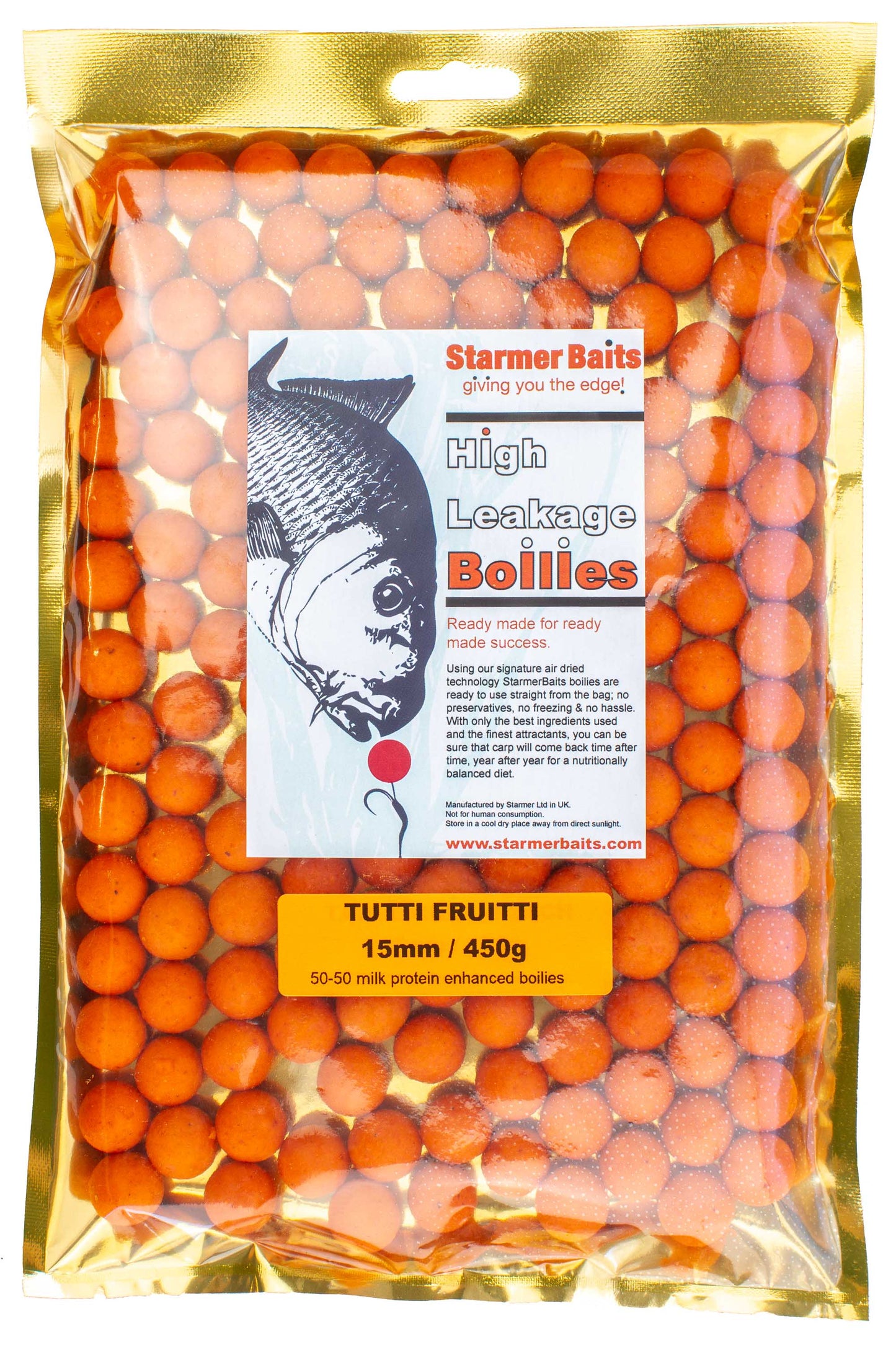 Tutti fruitti boilies 15mm