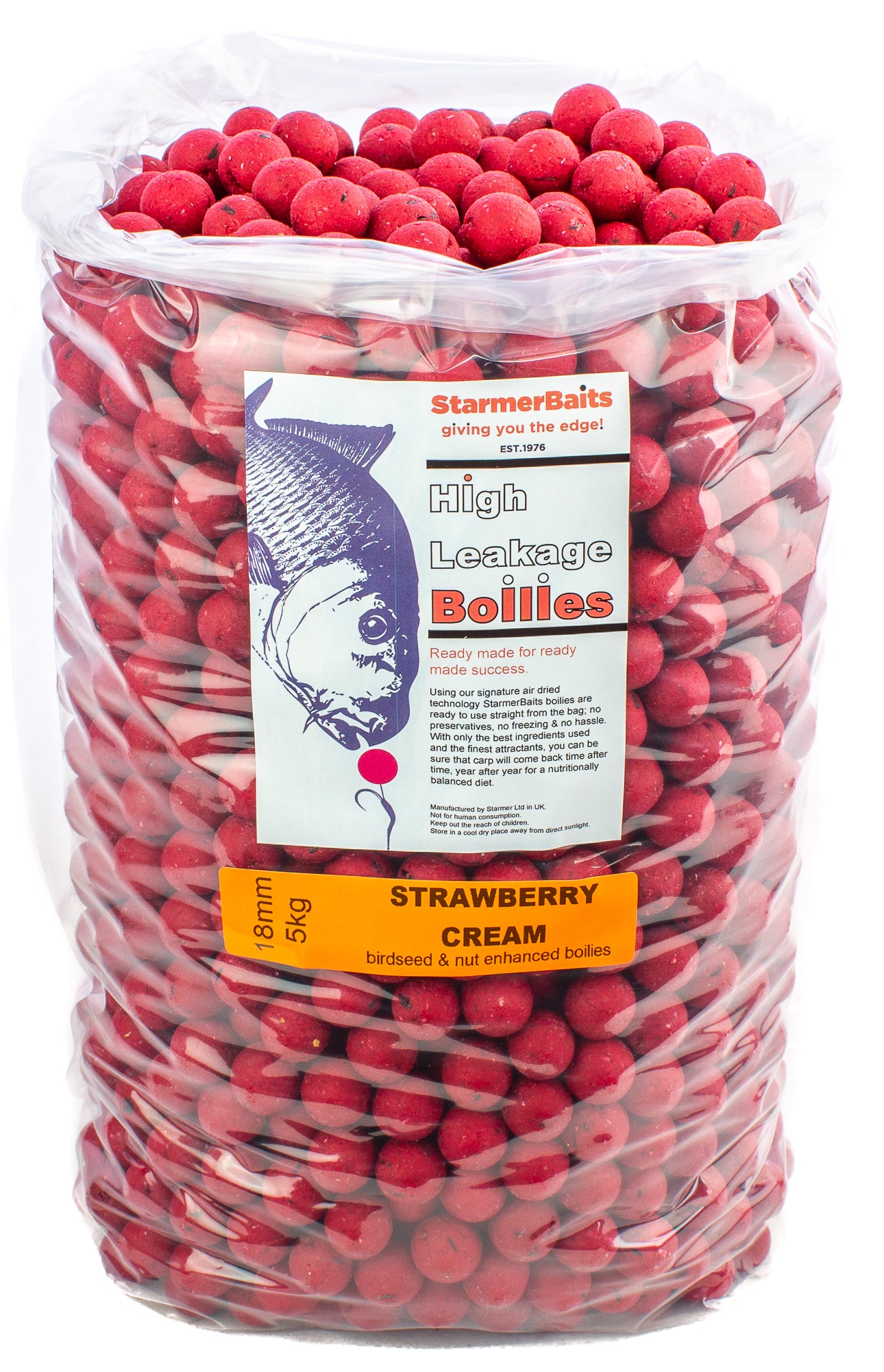 Strawberry Cream boilies 18mm