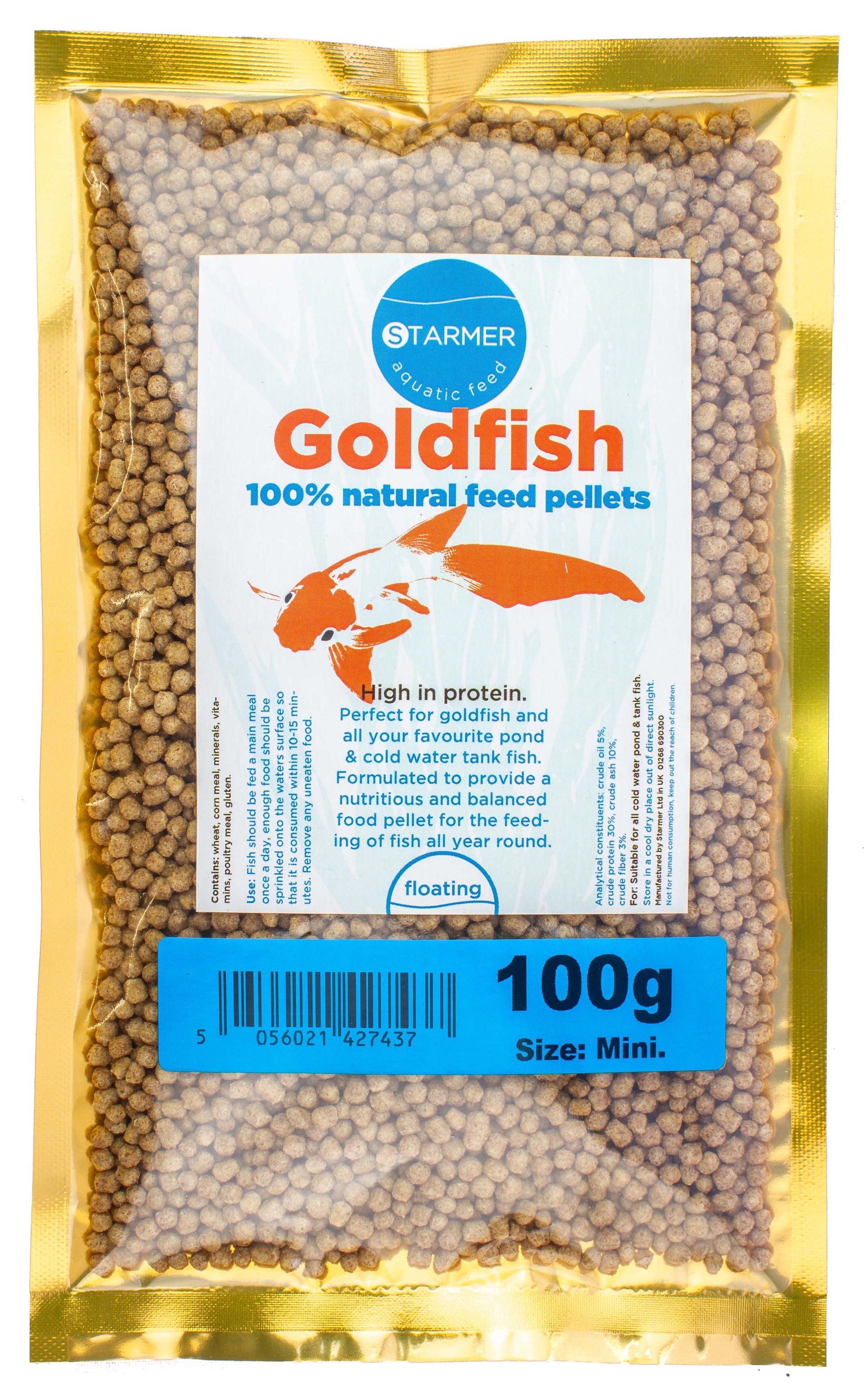 Goldfish pond pellets (mini)