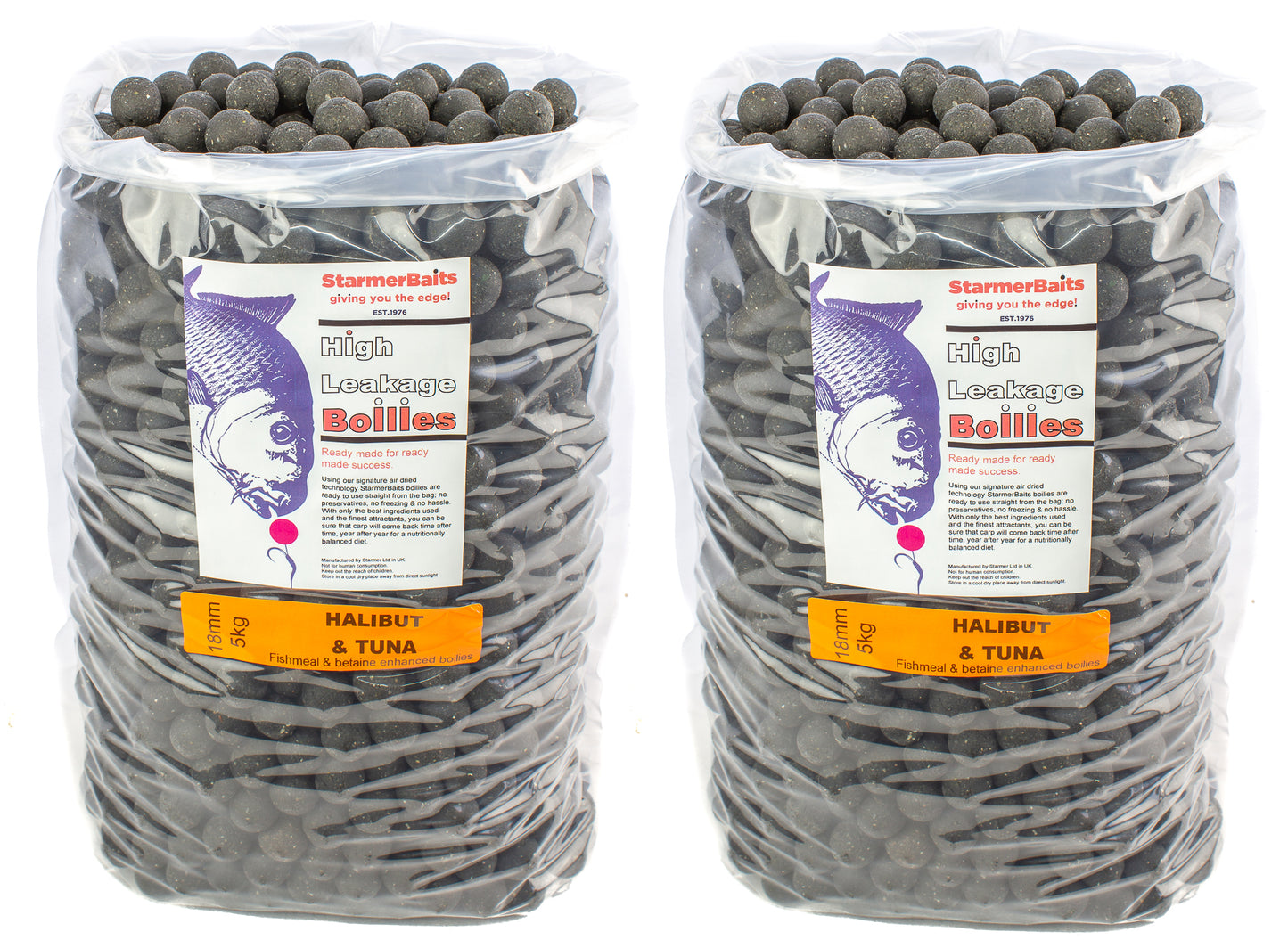 Halibut & tuna boilies 18mm