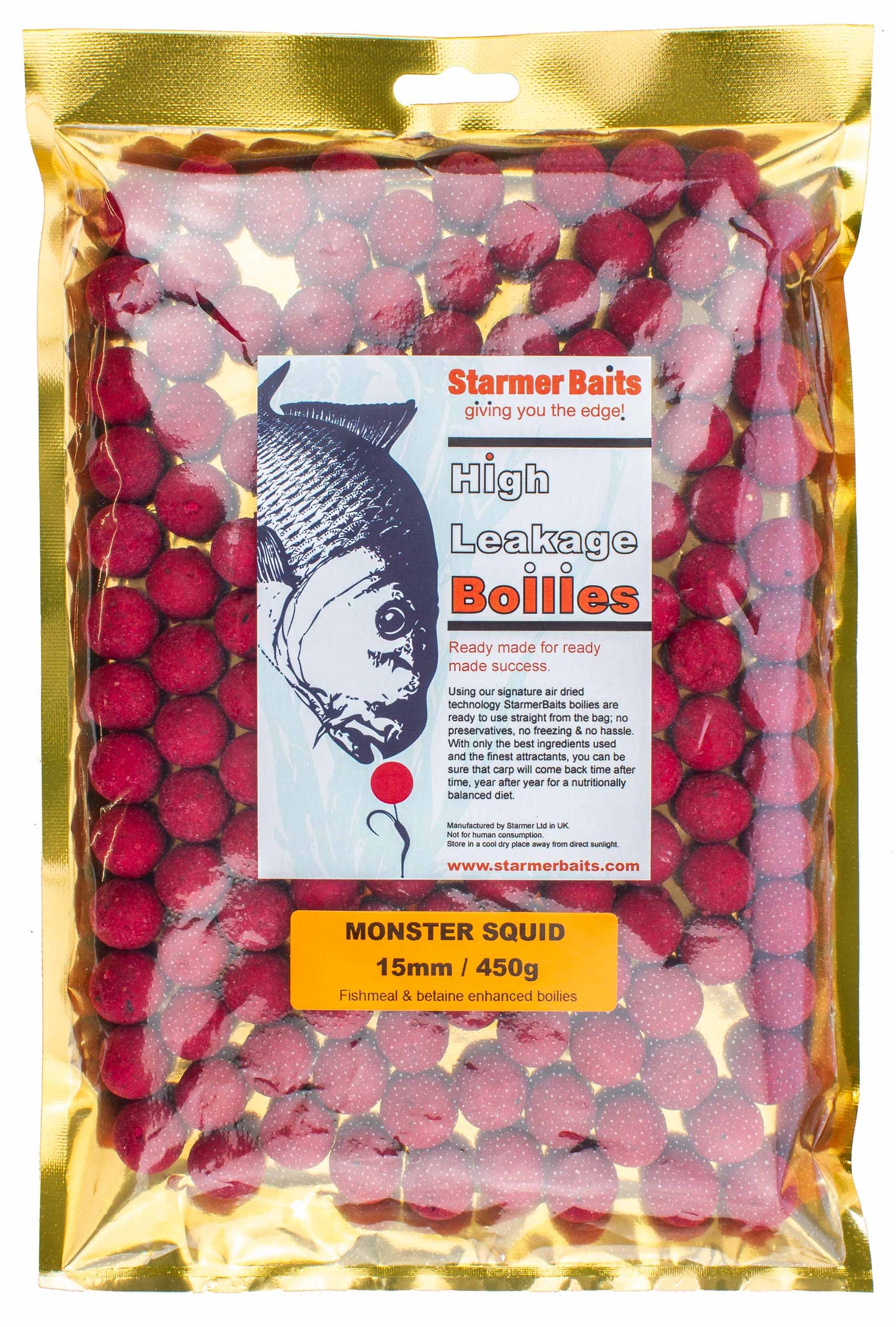 Monster squid boilies 15mm
