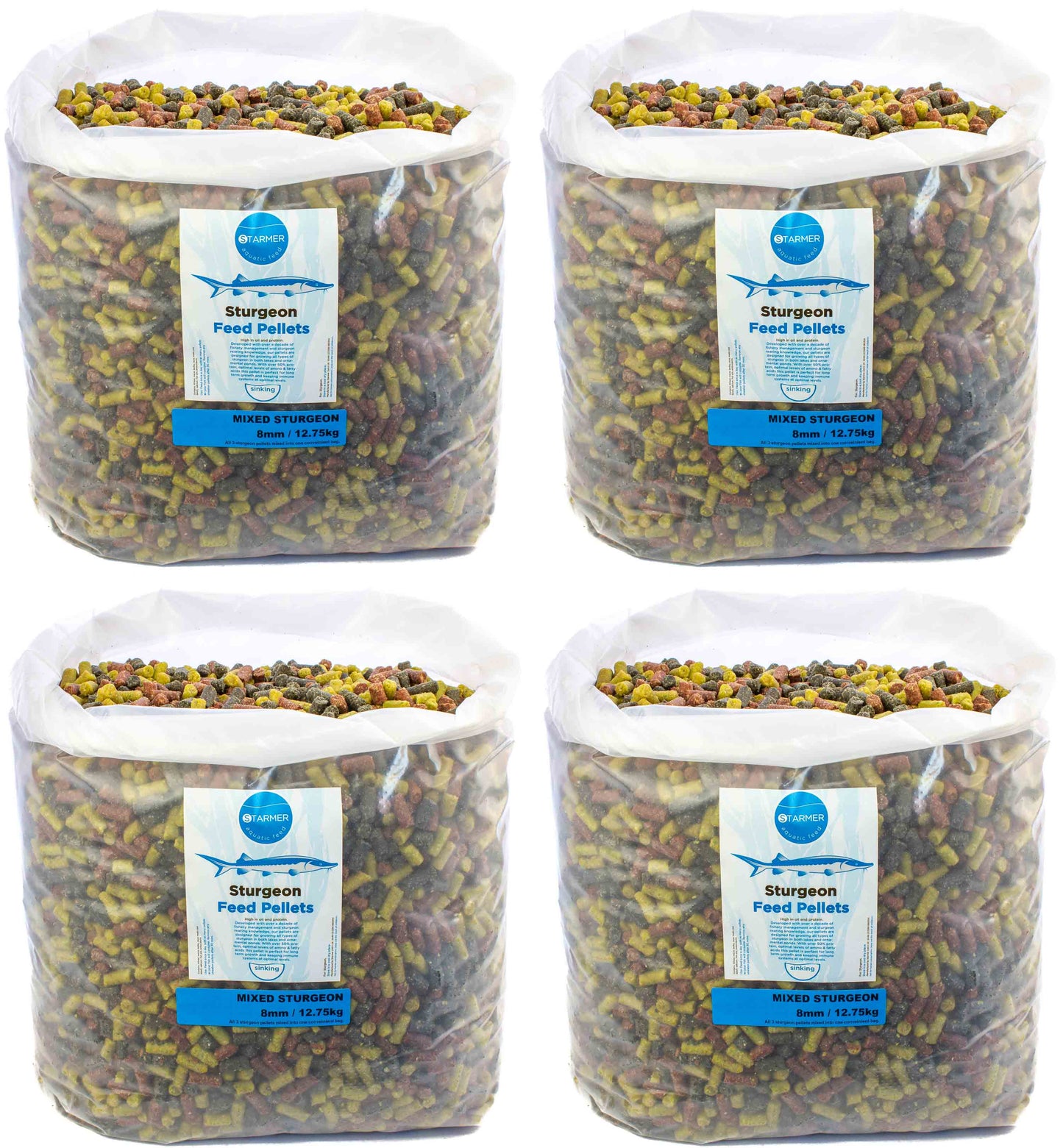 8mm MIXED STURGEON feed pellets