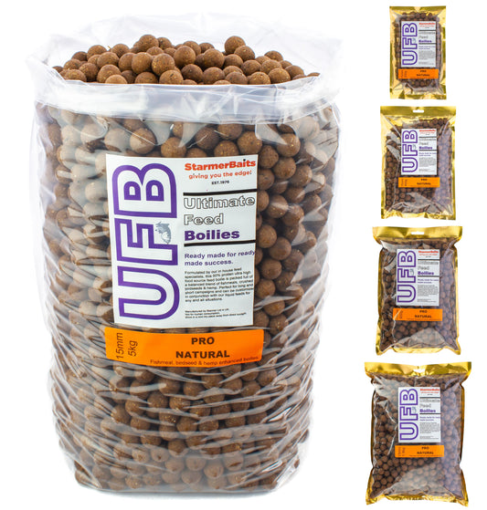 Pro natural UFB boilies 15mm