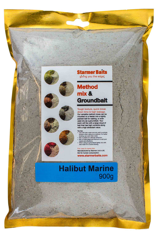Halibut marine method mix