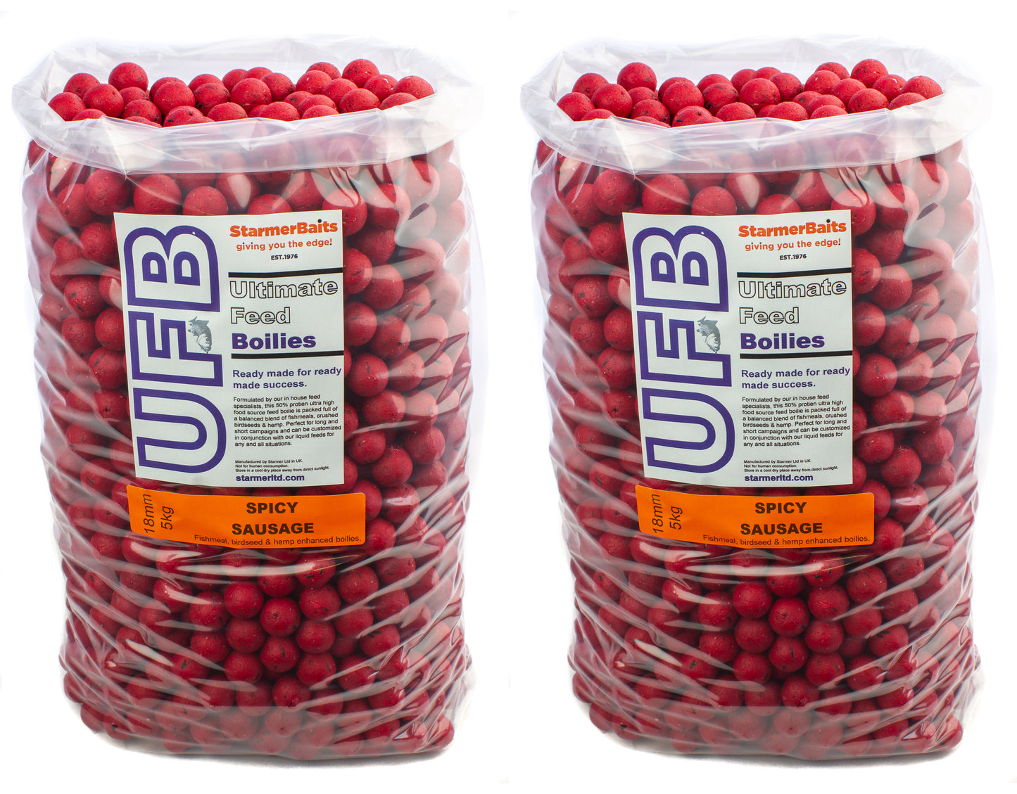 Ultimate feed boilies 18mm 10kg