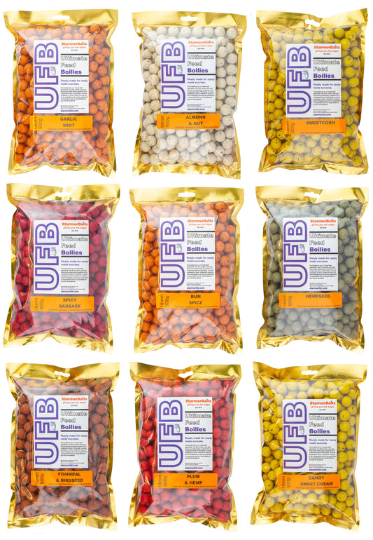 Ultimate feed boilies 18mm 900g