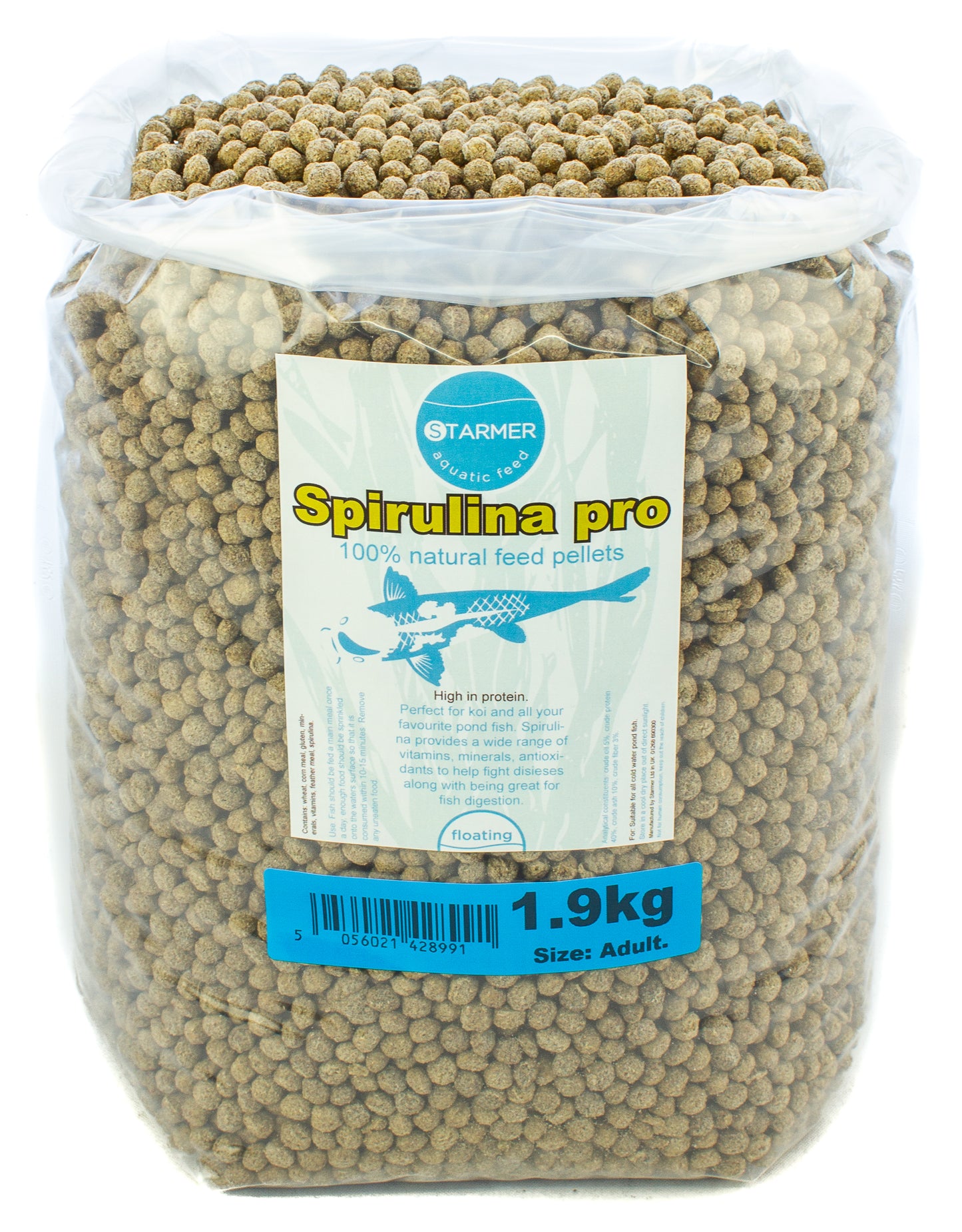 SPIRULINA Pro koi pellets (Adult)