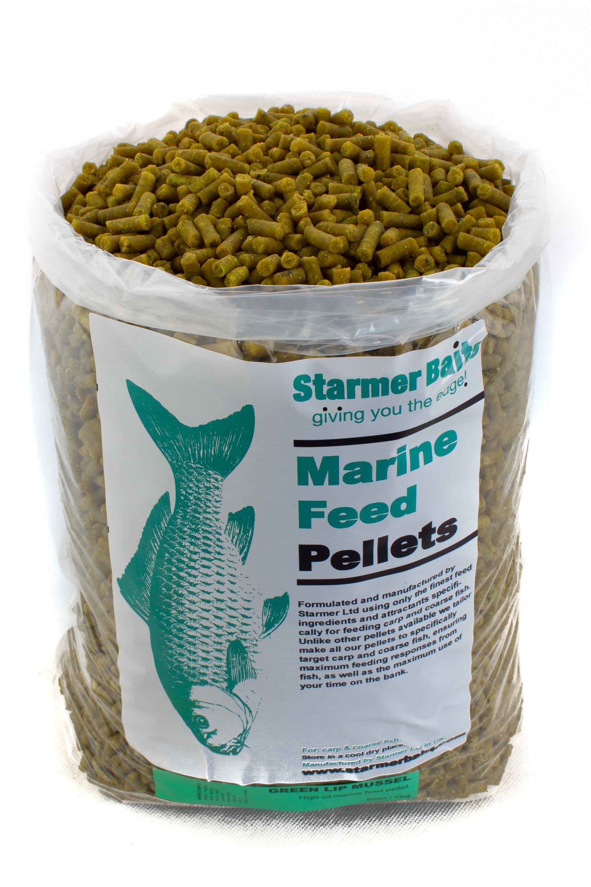 5mm Green lip mussel pellets