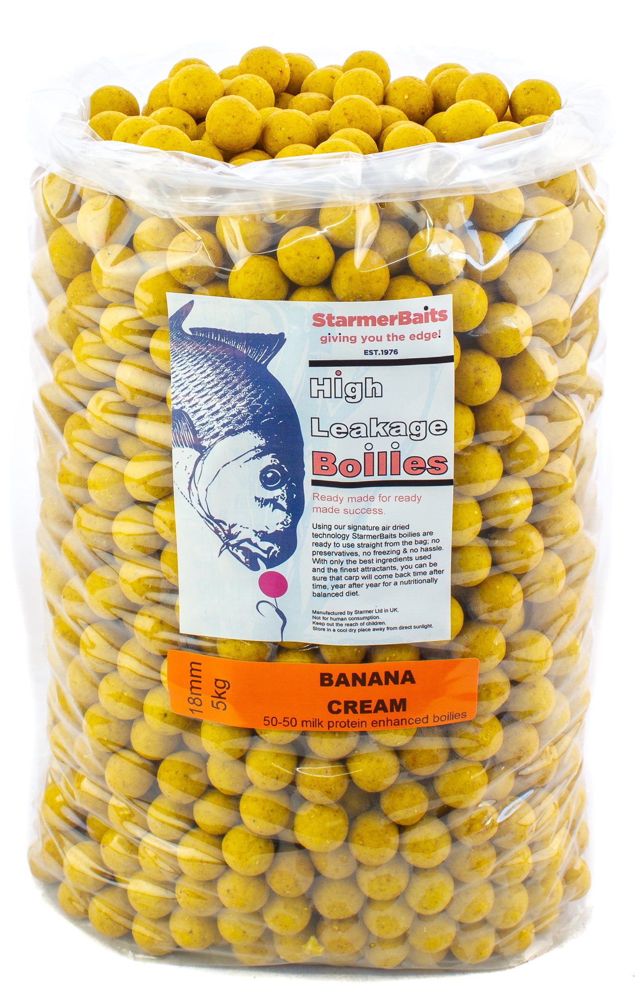 Banana Cream boilies18mm