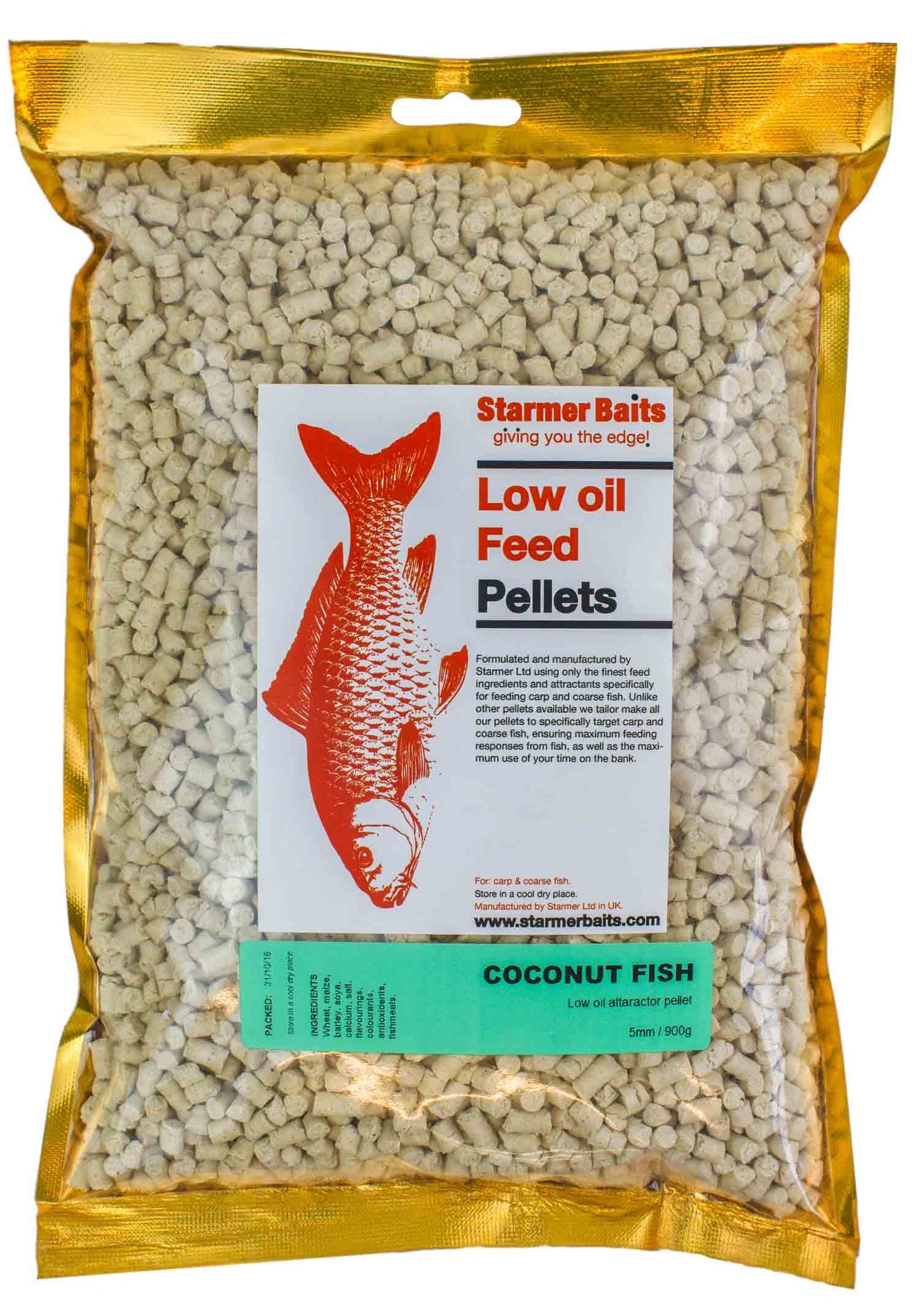 Coconut fish pellets 5mm