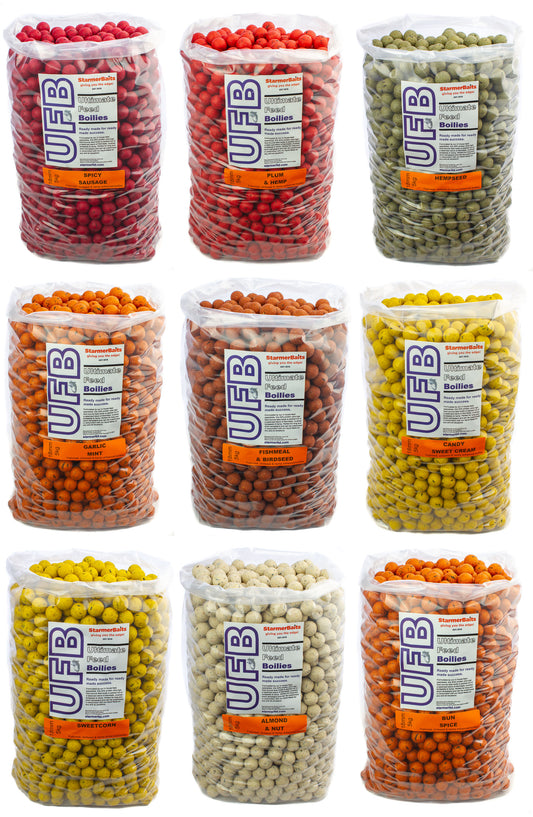Ultimate feed boilies 18mm 5kg
