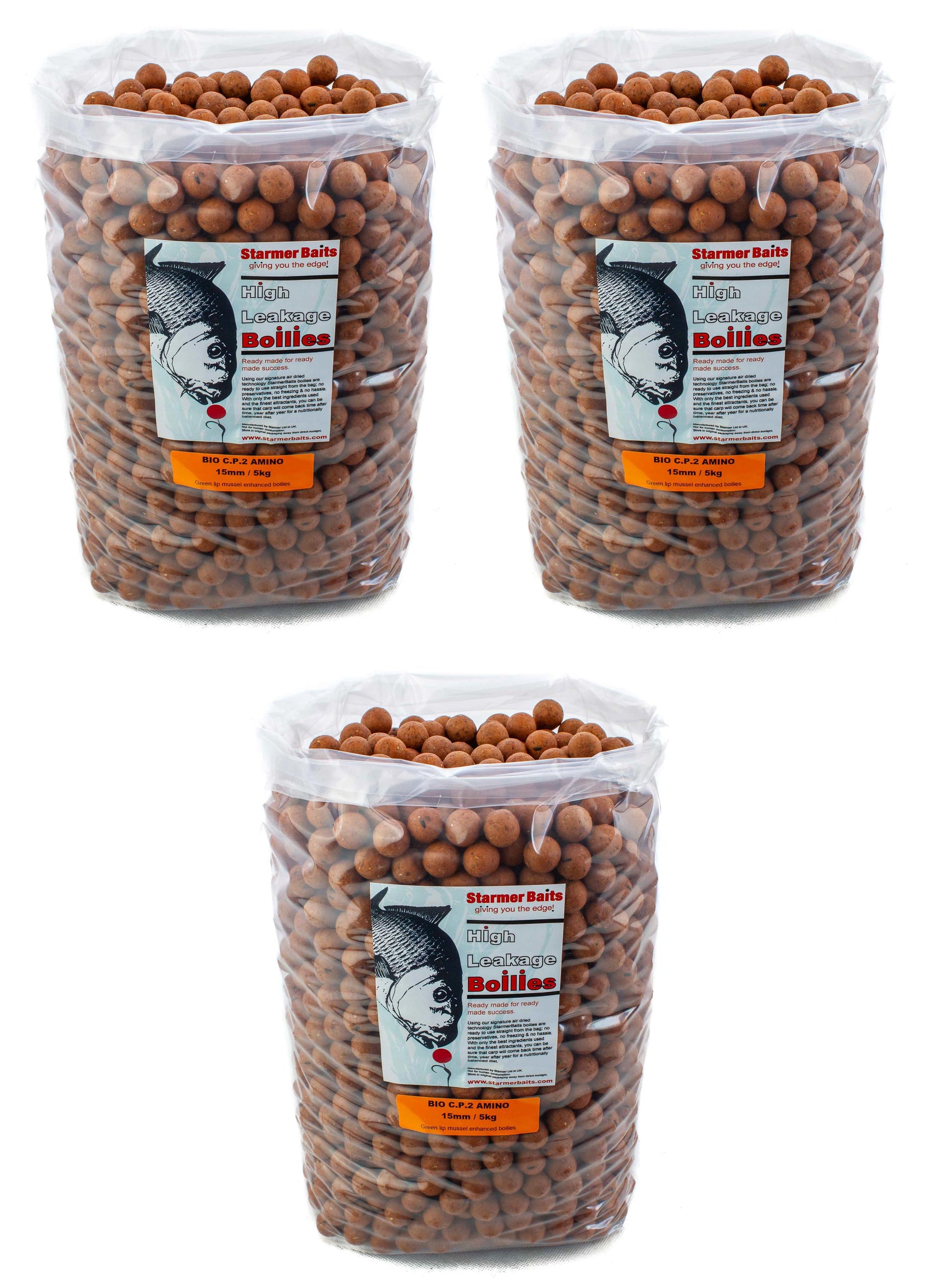 Bio c.p.2 amino boilies 15mm