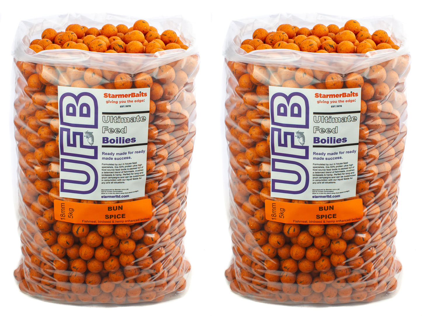 Ultimate feed boilies 18mm 10kg