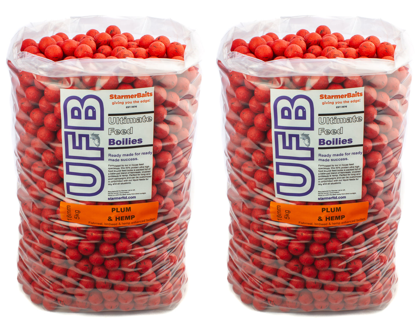 Ultimate feed boilies 18mm 10kg